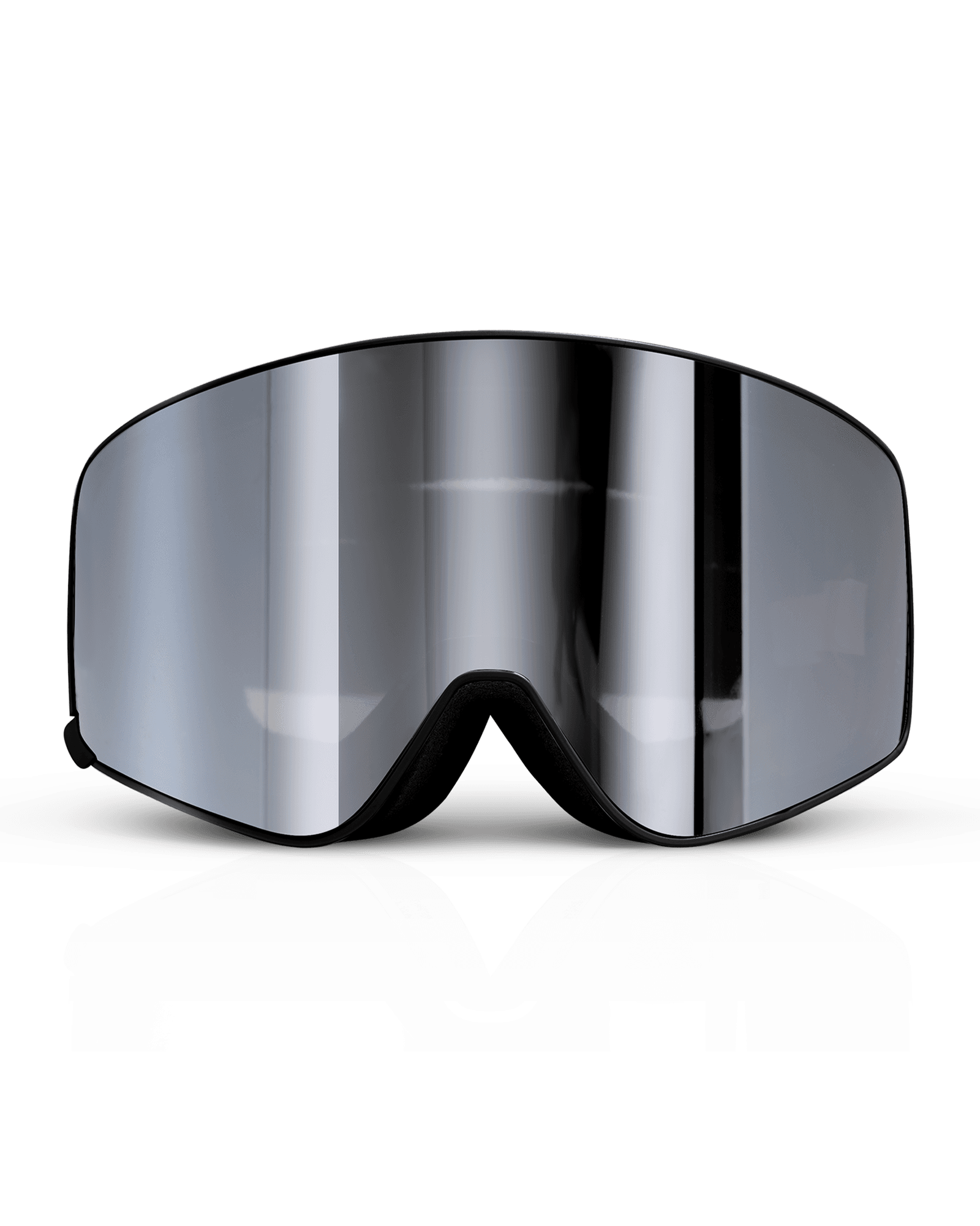 Deep Black-Smoke/Silver Mirror + Clear