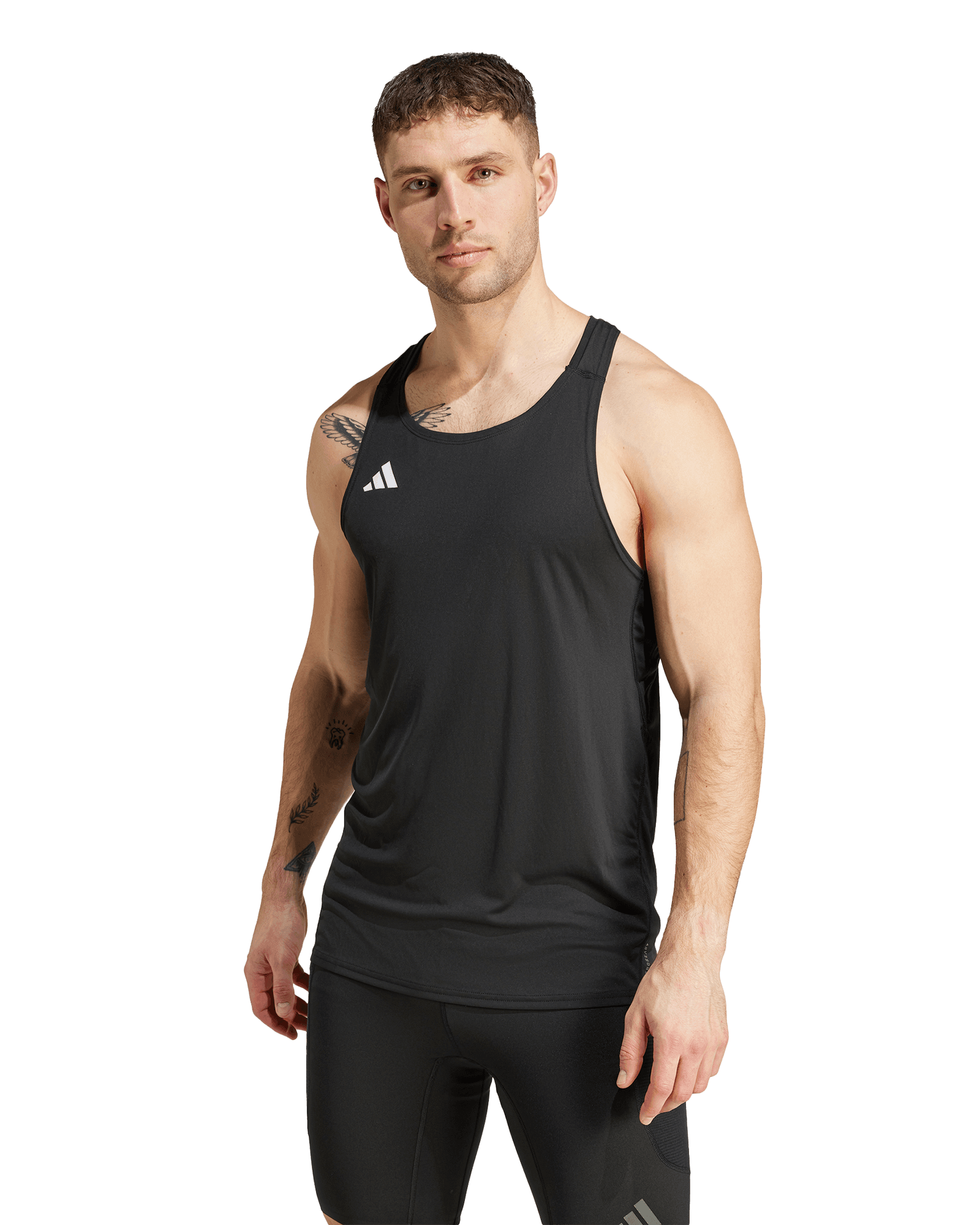 Adizero E Singlet M Black