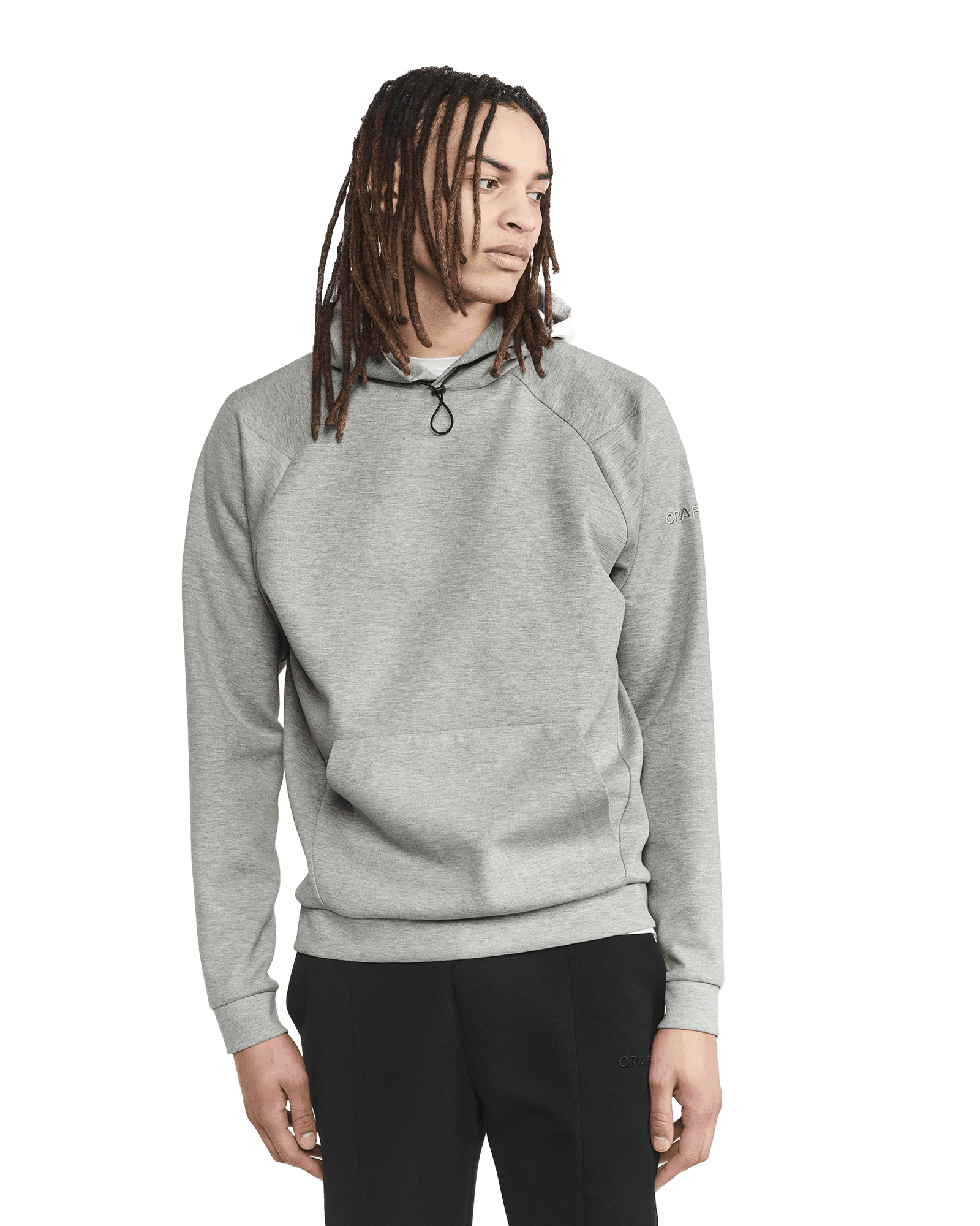 Adv Join Hoodie M Grey Melange