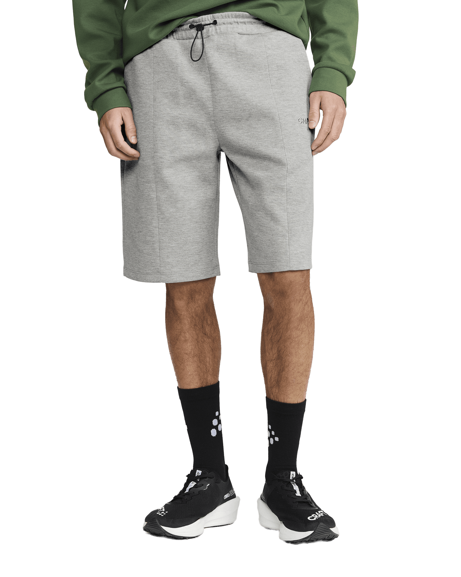 Adv Join Sweat Shorts M Grey Melange