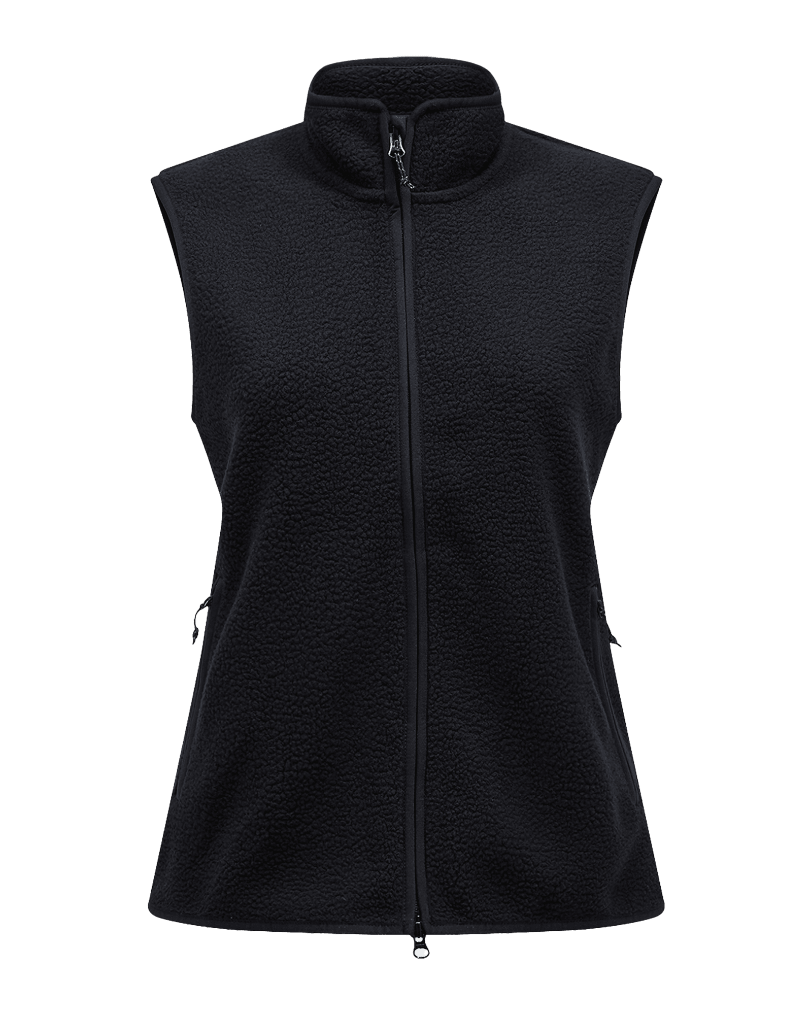 Pile Vest W Black