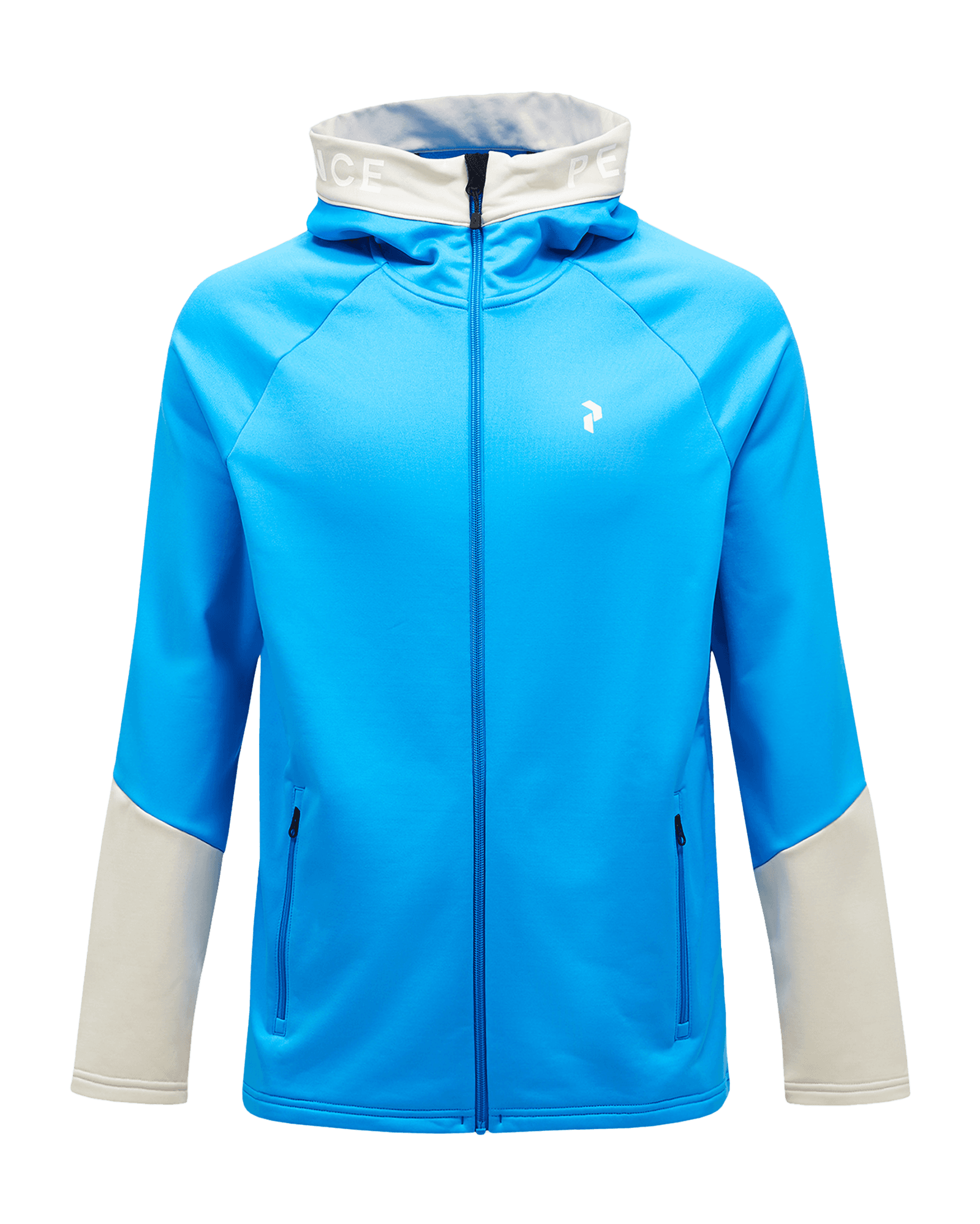 Rider Zip Hood M Brilliant Blue/Sand Fog