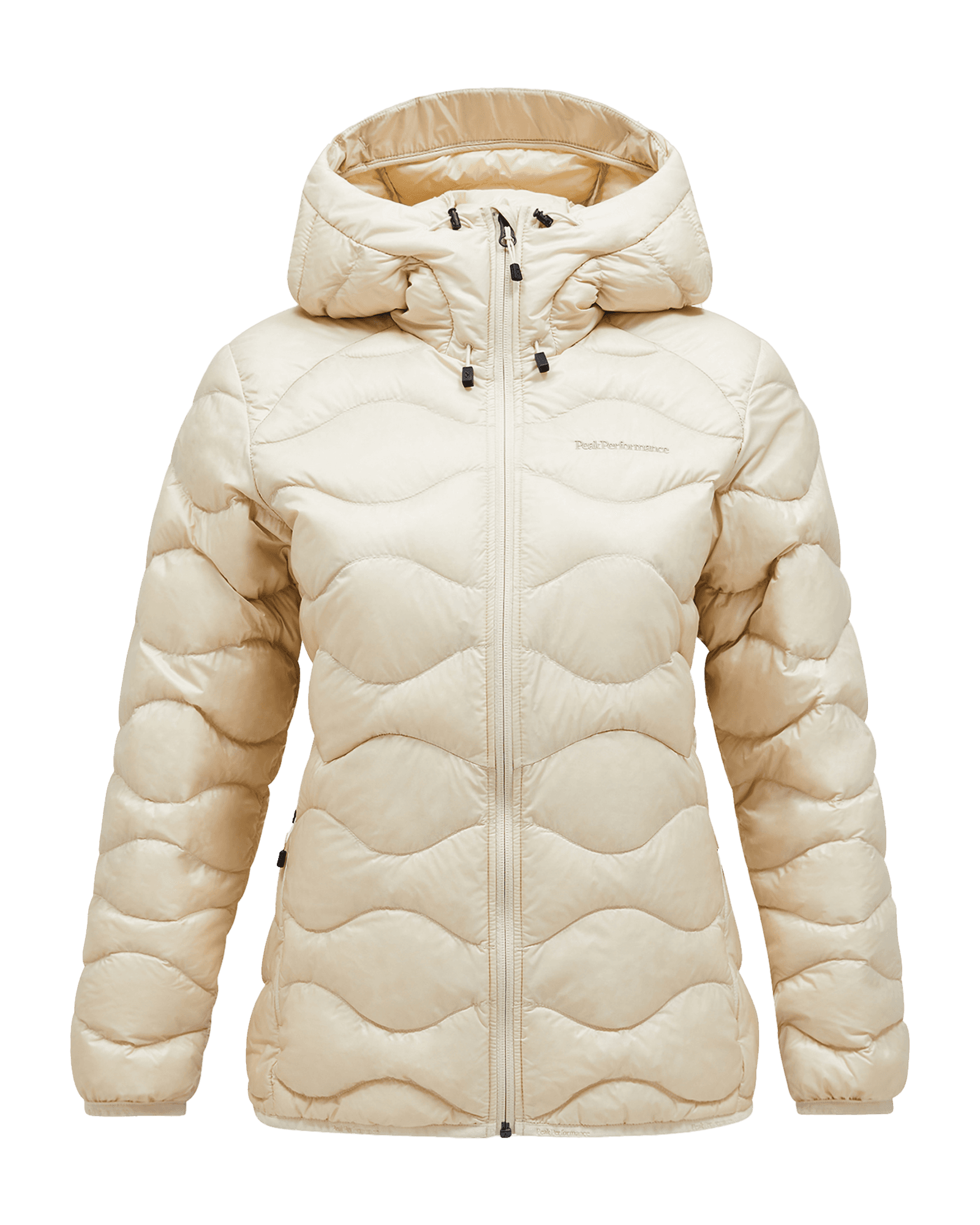 Helium Down Hood Jacket W Sand Fog