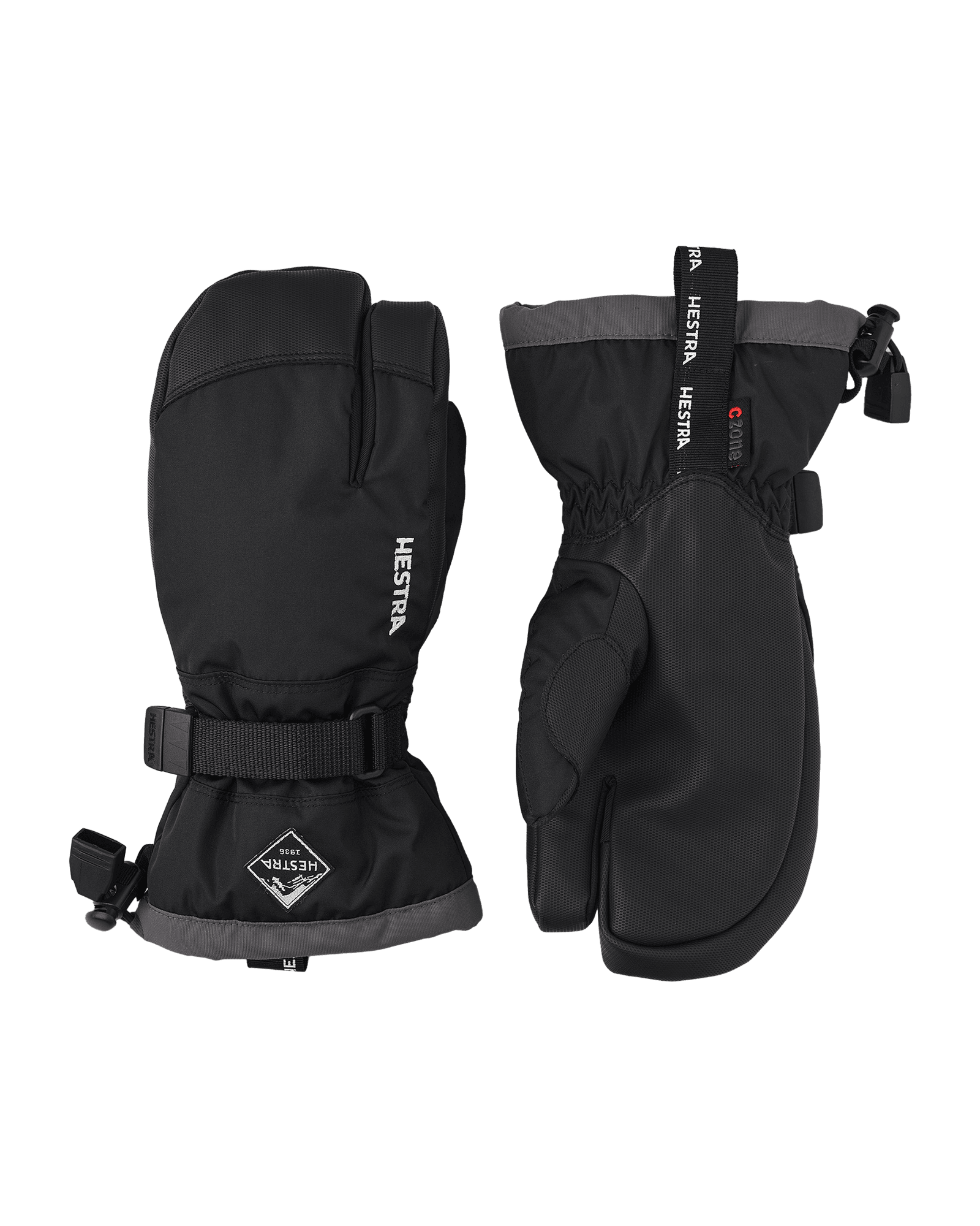 Gauntlet Czone JR - 3 Finger Black/Graphite