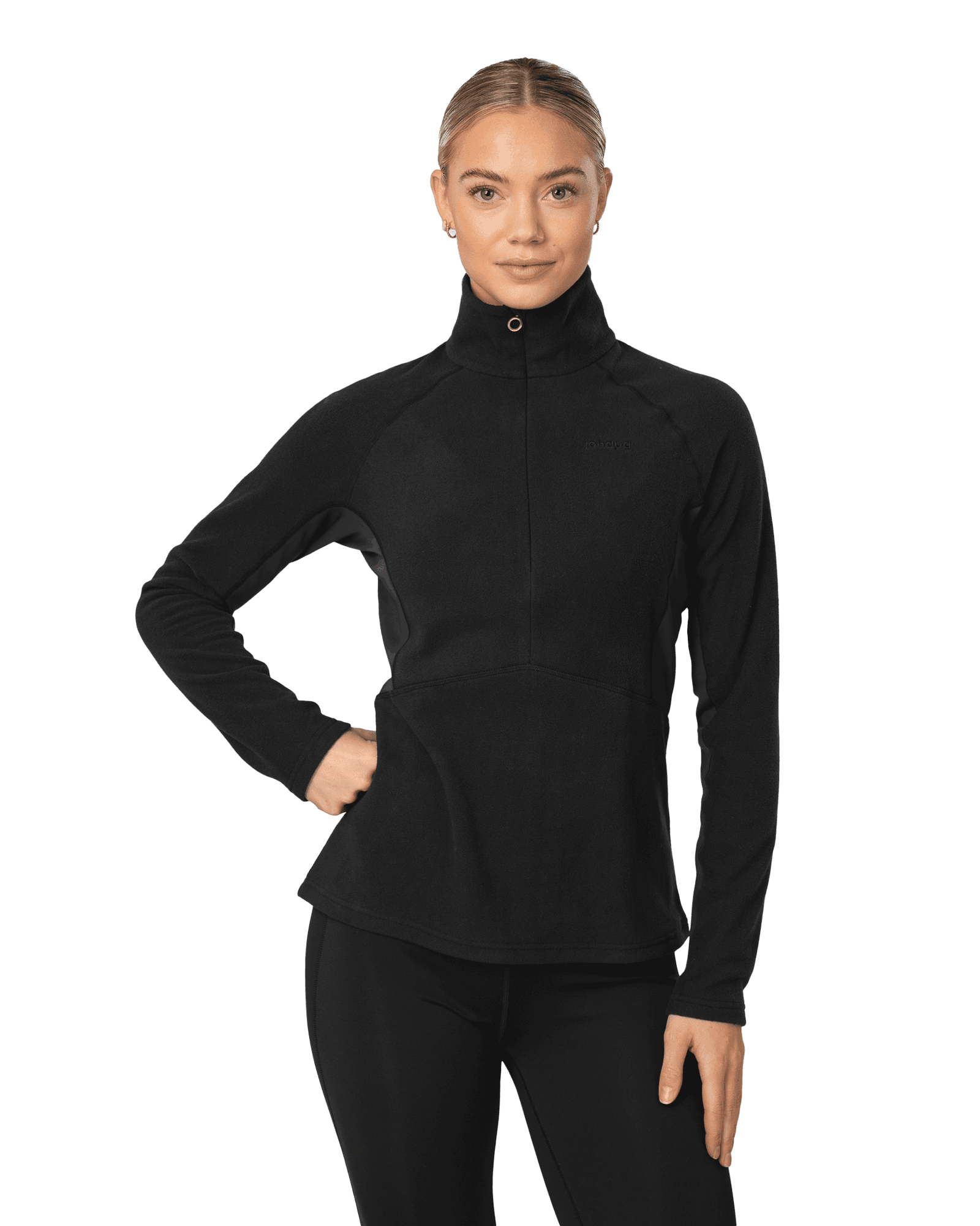 Fusion Fleece Half Zip Black