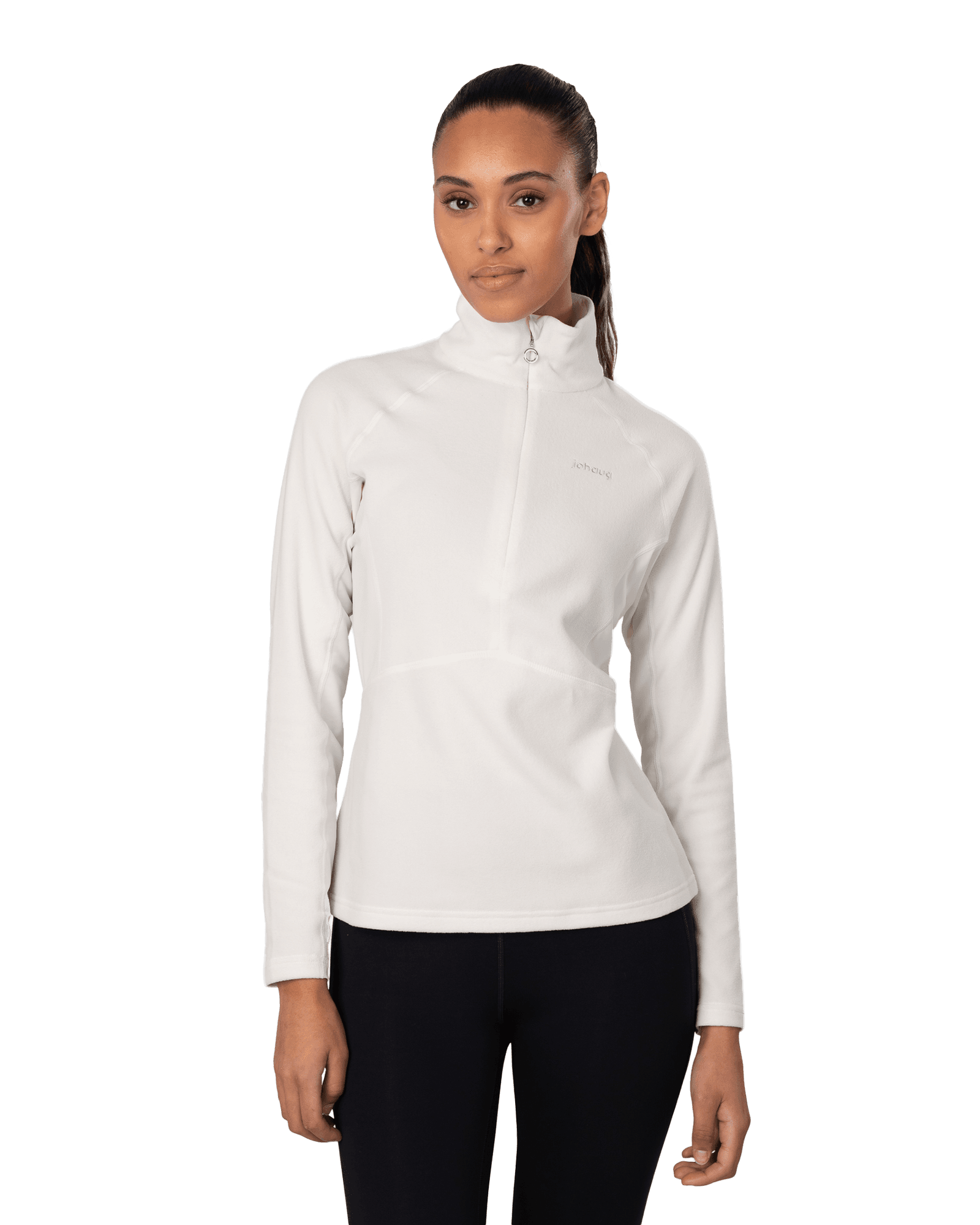 Fusion Fleece Half Zip Tofu White