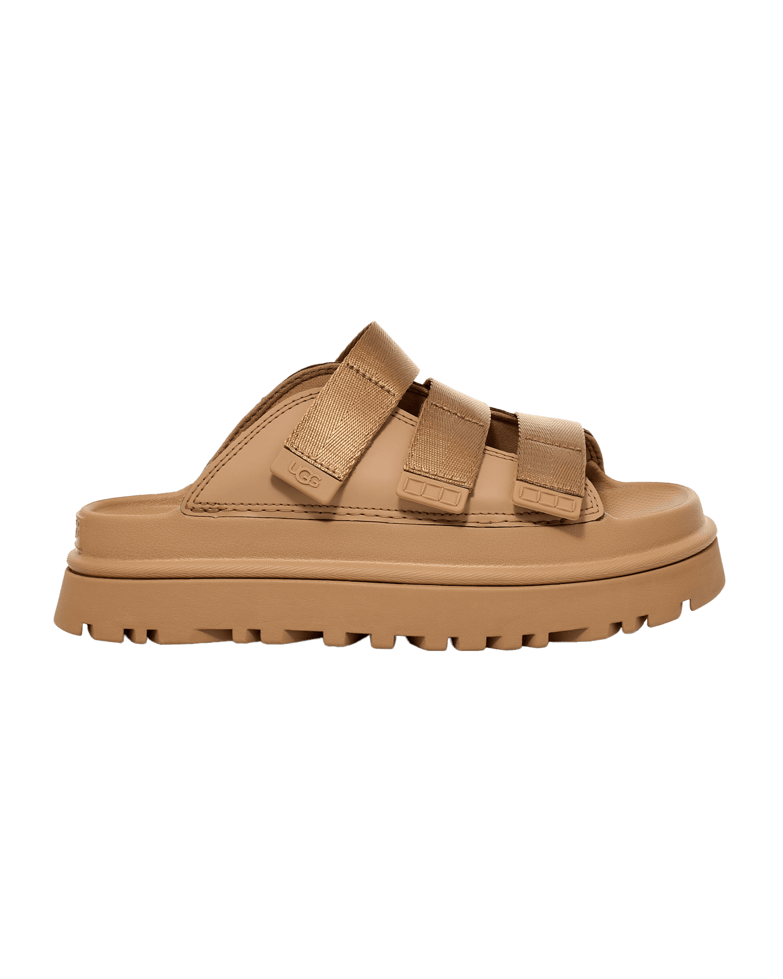 GoldenGlow Slide W Dark Sand