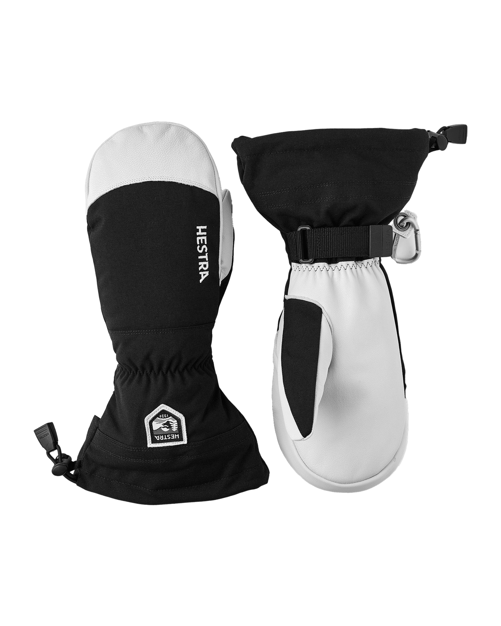 Army Leather Heli Ski - Mitt Black