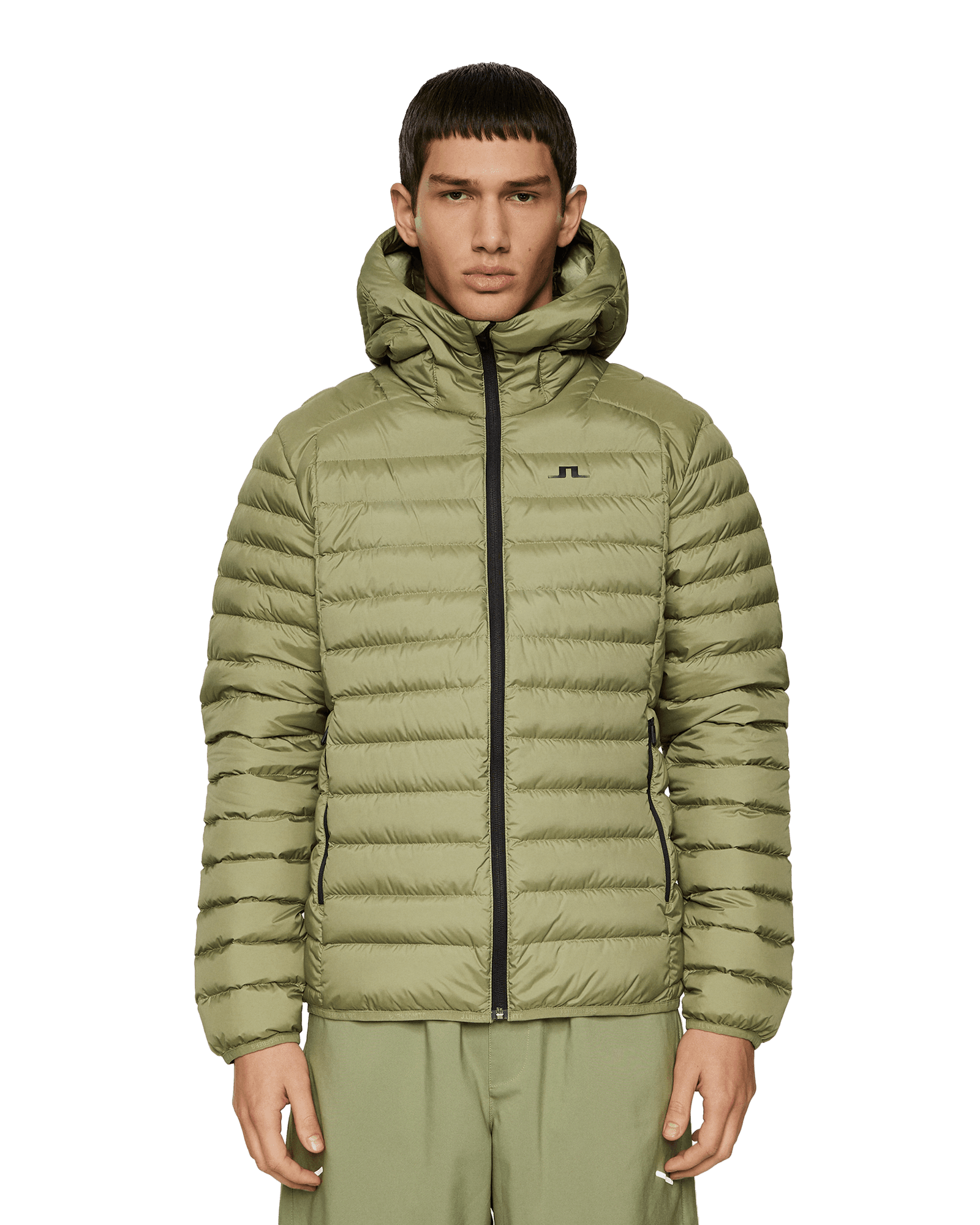 Oden Light Down Hood M Oil Green