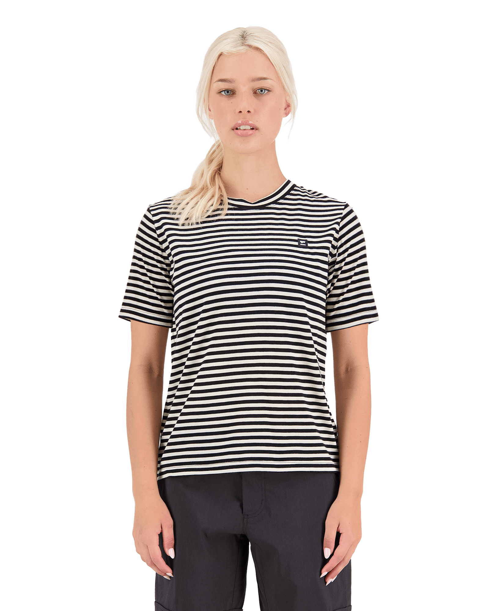 Icon Merino T-Shirt W MR Stripe