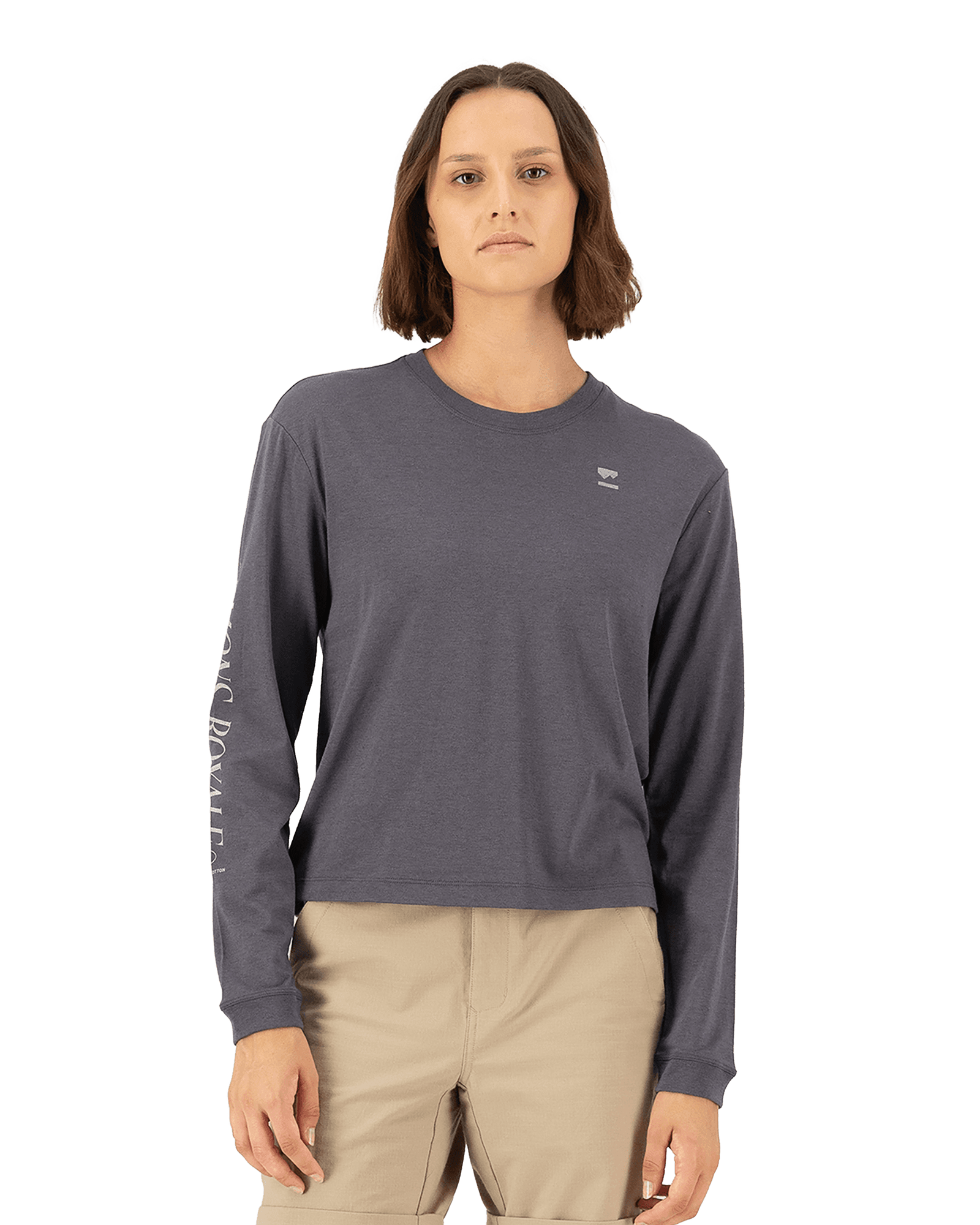 Yonder Merino Organic Cotton L/S W Vintage Black