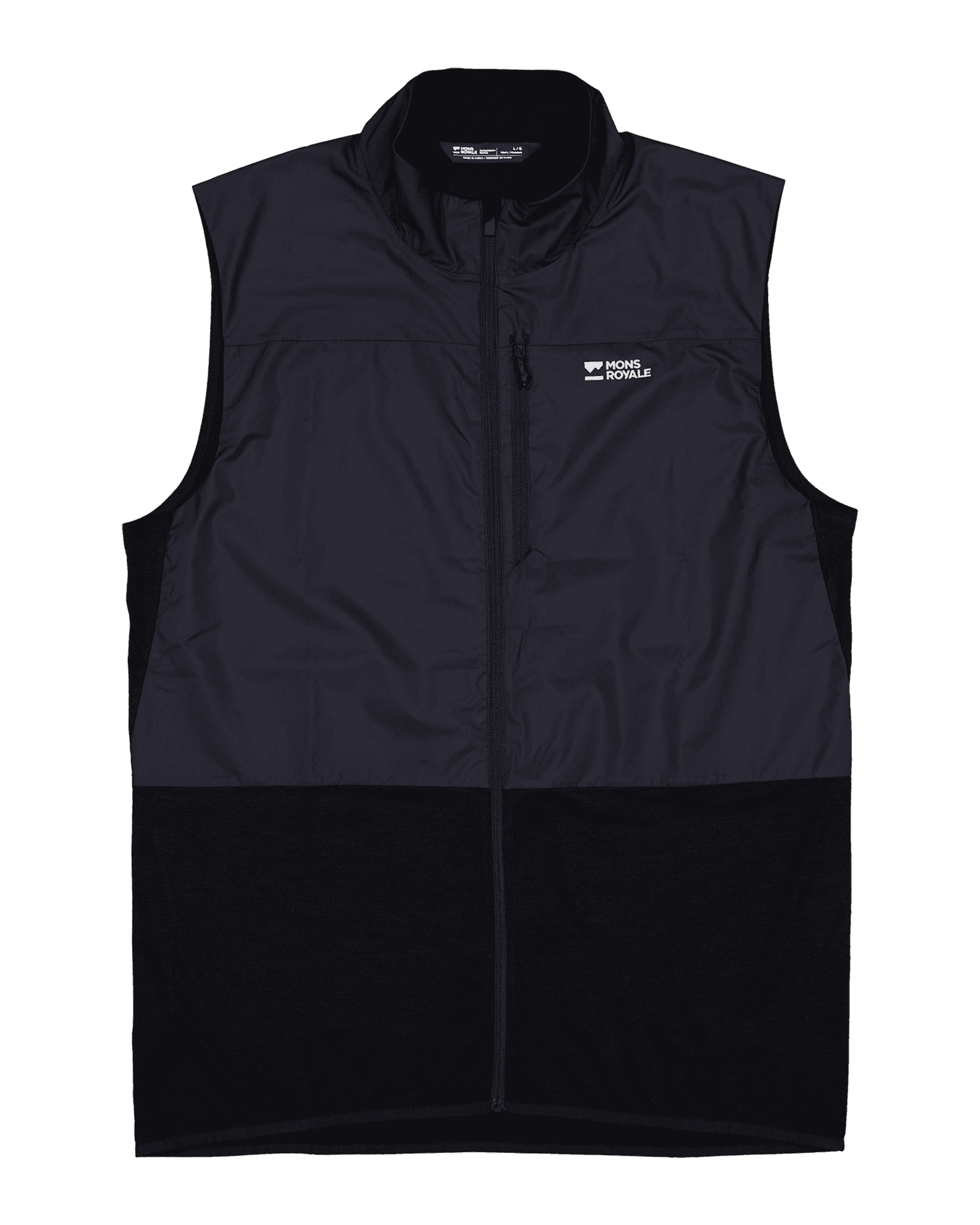 Diversion Merino Wind Vest M Black