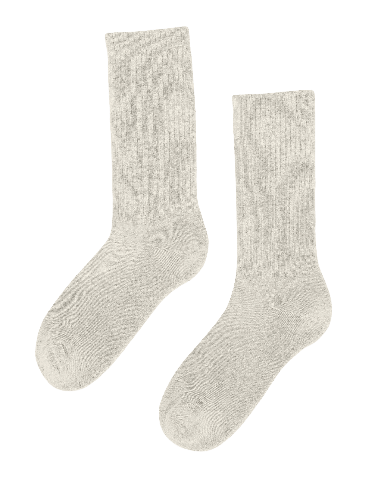 Organic Active Sock Ivory White