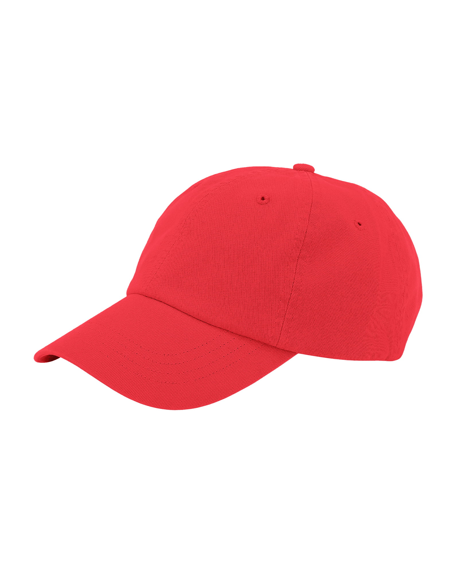 Organic Cotton Cap Red Tangerine