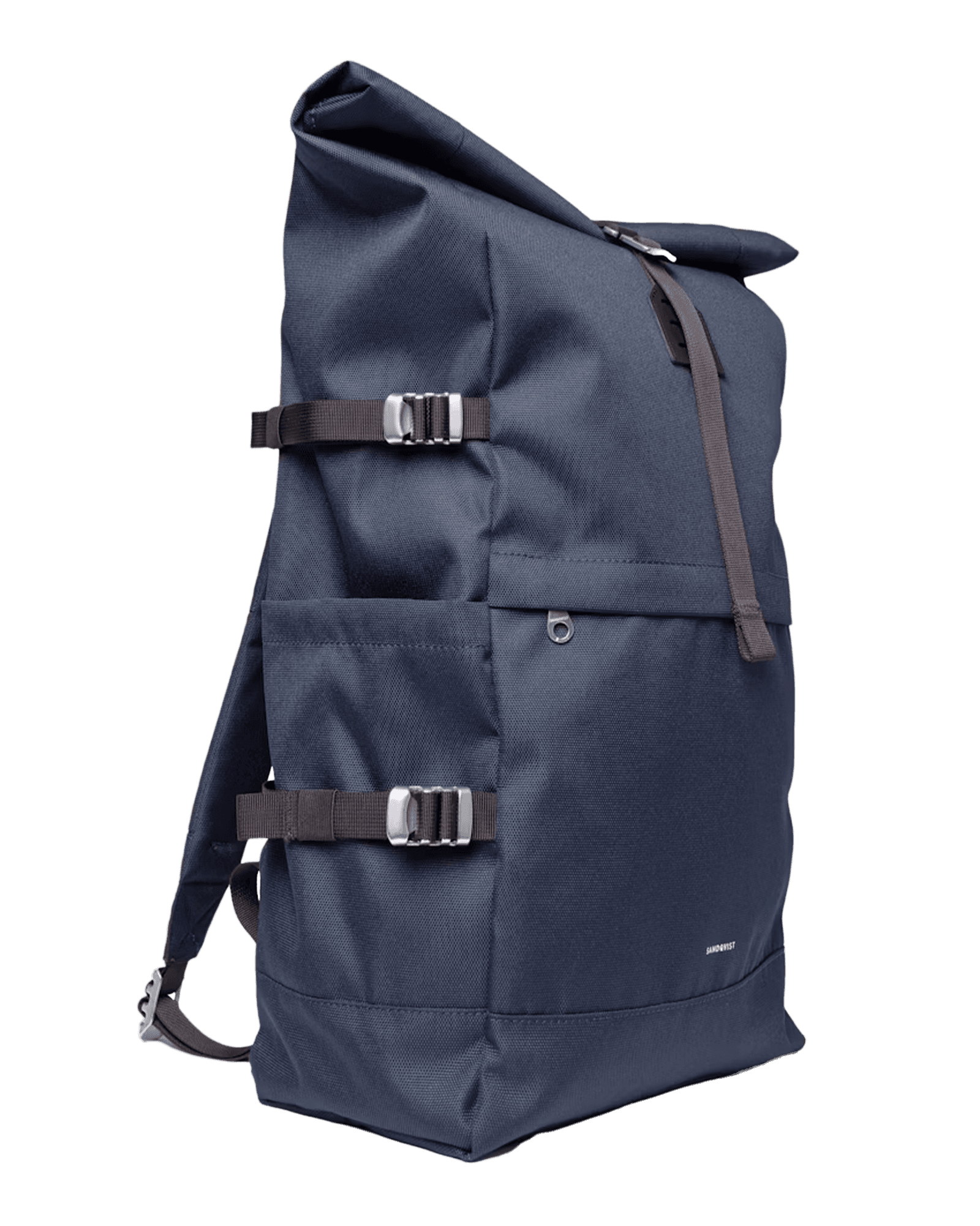 Navy with Black Leather