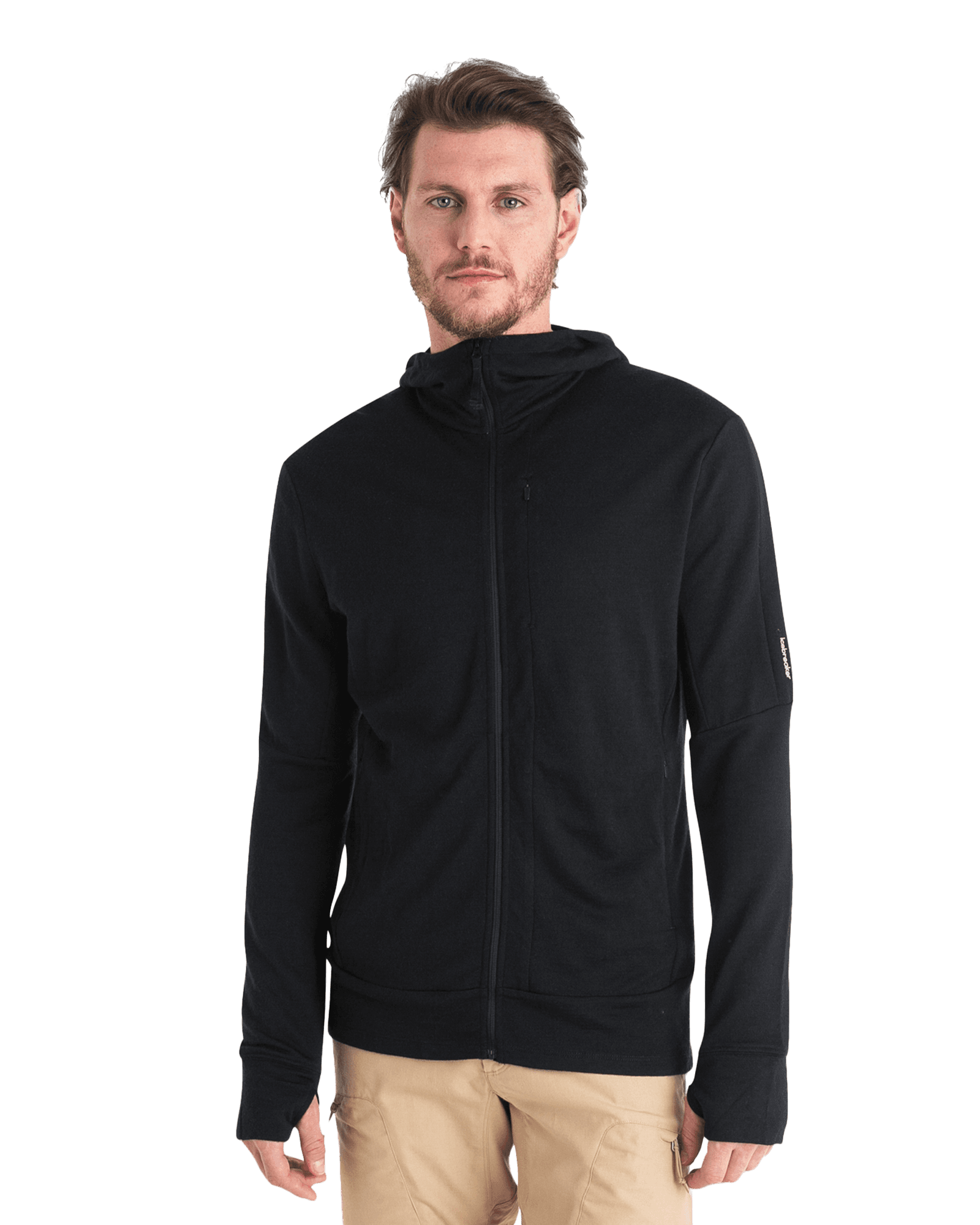 Mer 260 Quantum IV L/S Zip Hoodie M Black