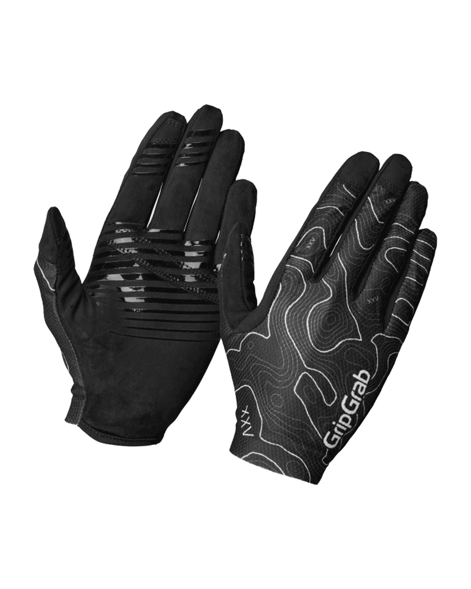 Rebel Full Finger Gloves Black