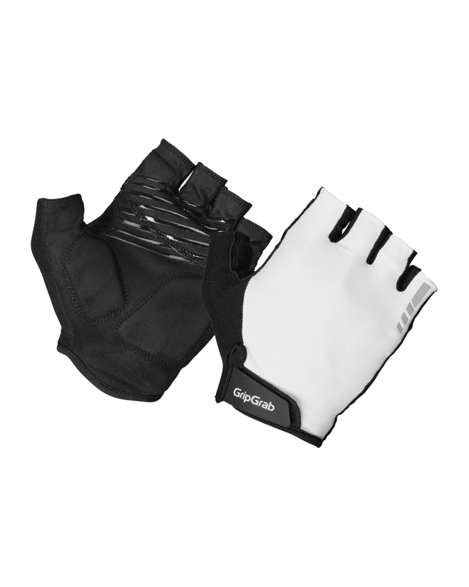 RIDE Padded Short Finger Gloves White