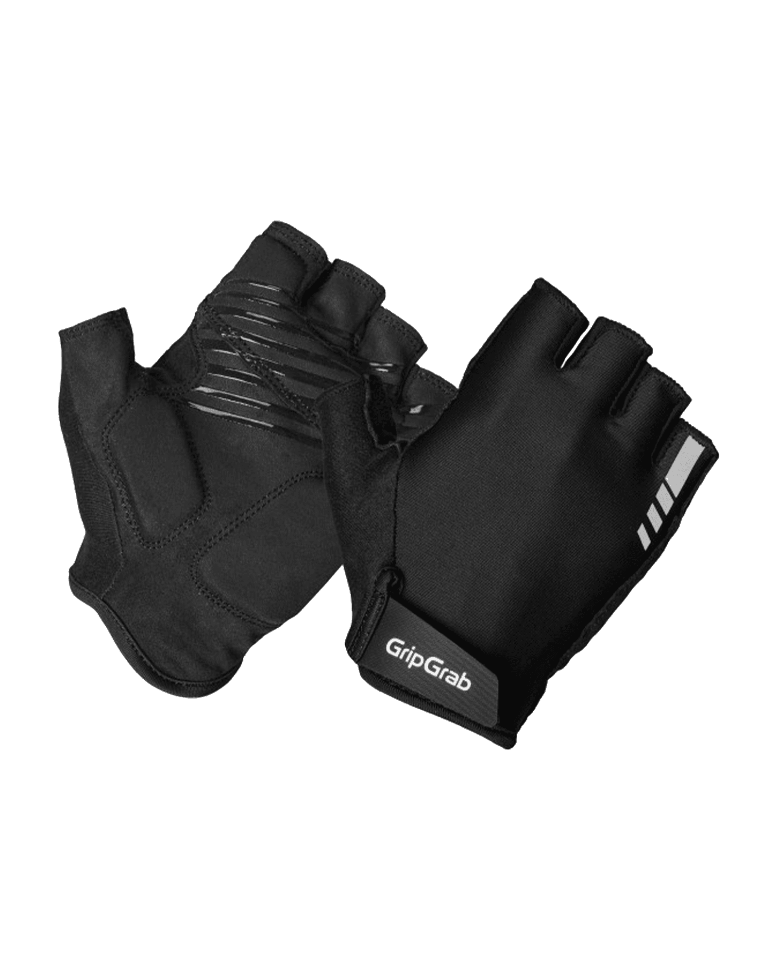 RIDE Padded Short Finger Gloves W Black