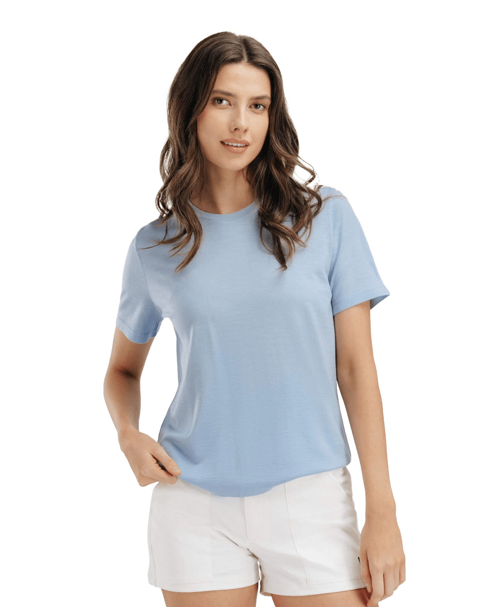 Tuva T-Shirt W Light Sky