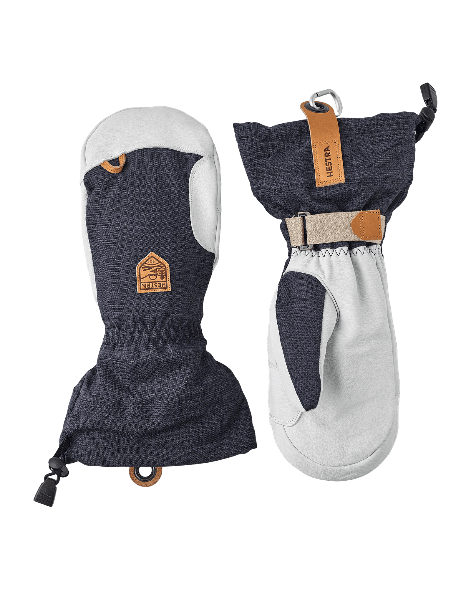 Army Leather Patrol Gauntlet - Mitt Marin