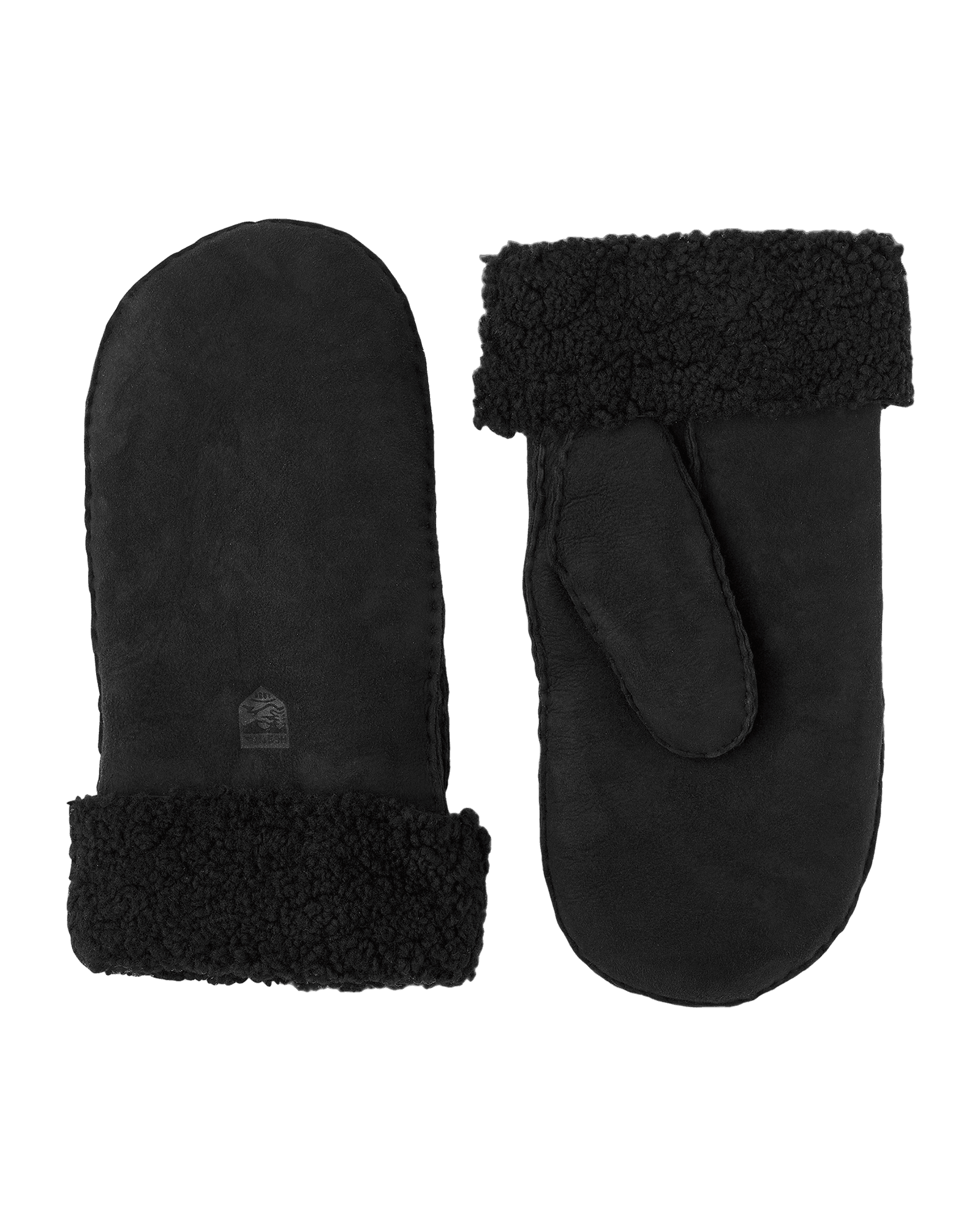Sheepskin Mitt Black