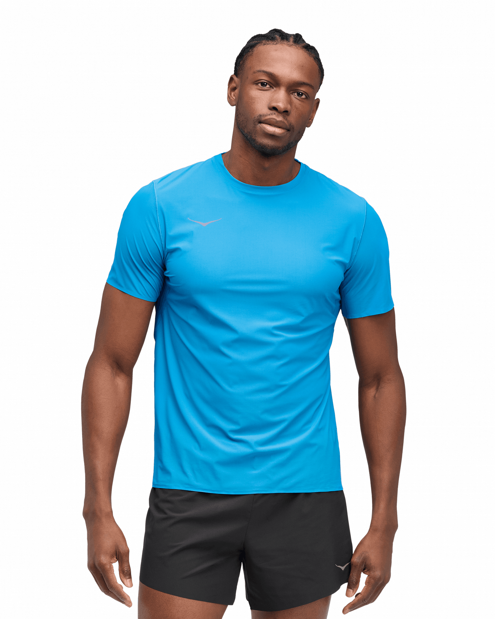Airolite Short Sleeve M Hoka Blue