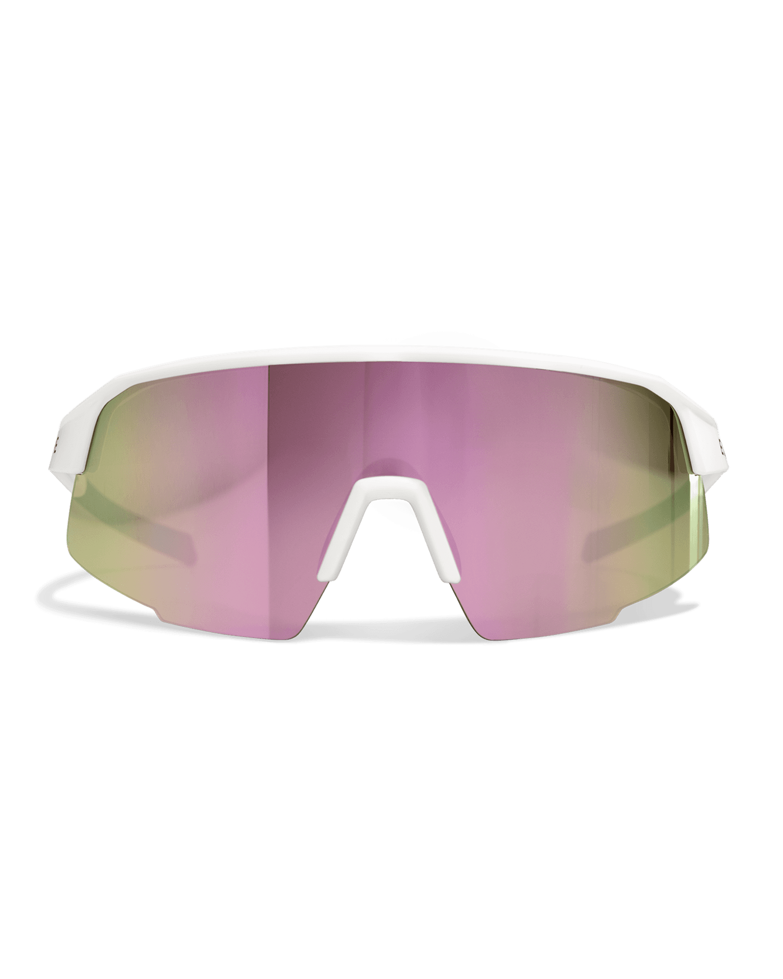 White-Brown/Pink Multi