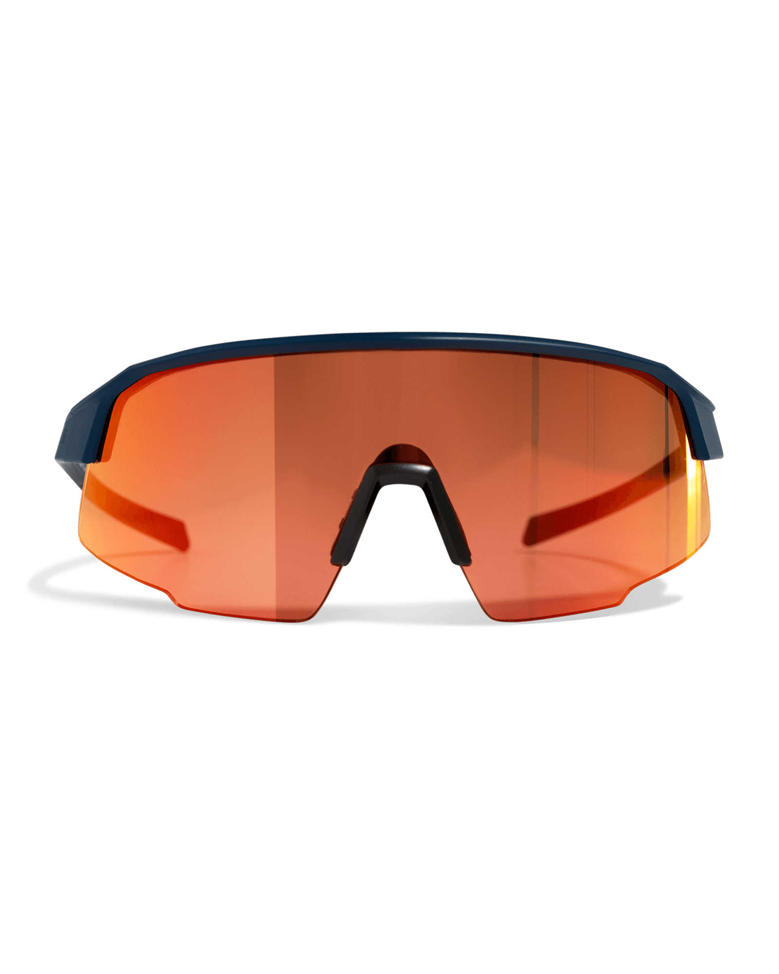 Navy-Orange/Red Multi