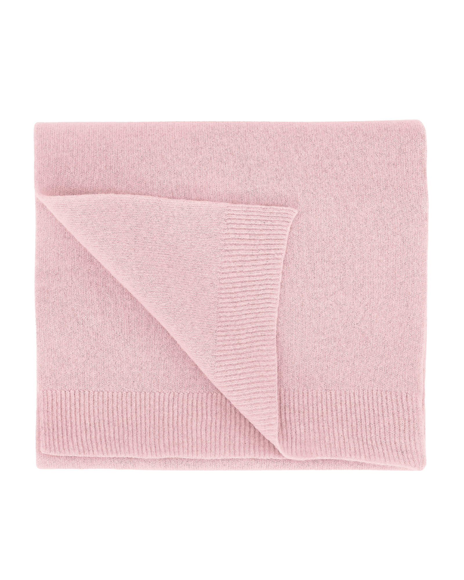 Merino Wool Scarf Faded Pink