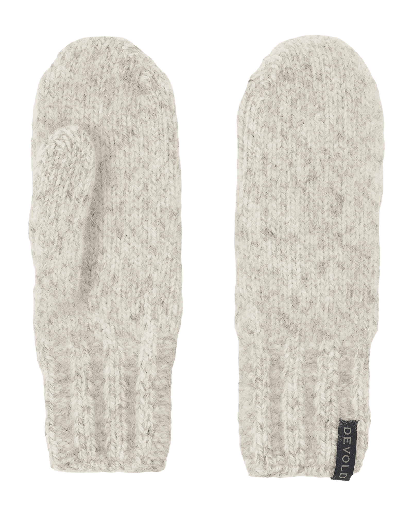 Nansen Wool Mitten Grey Melange