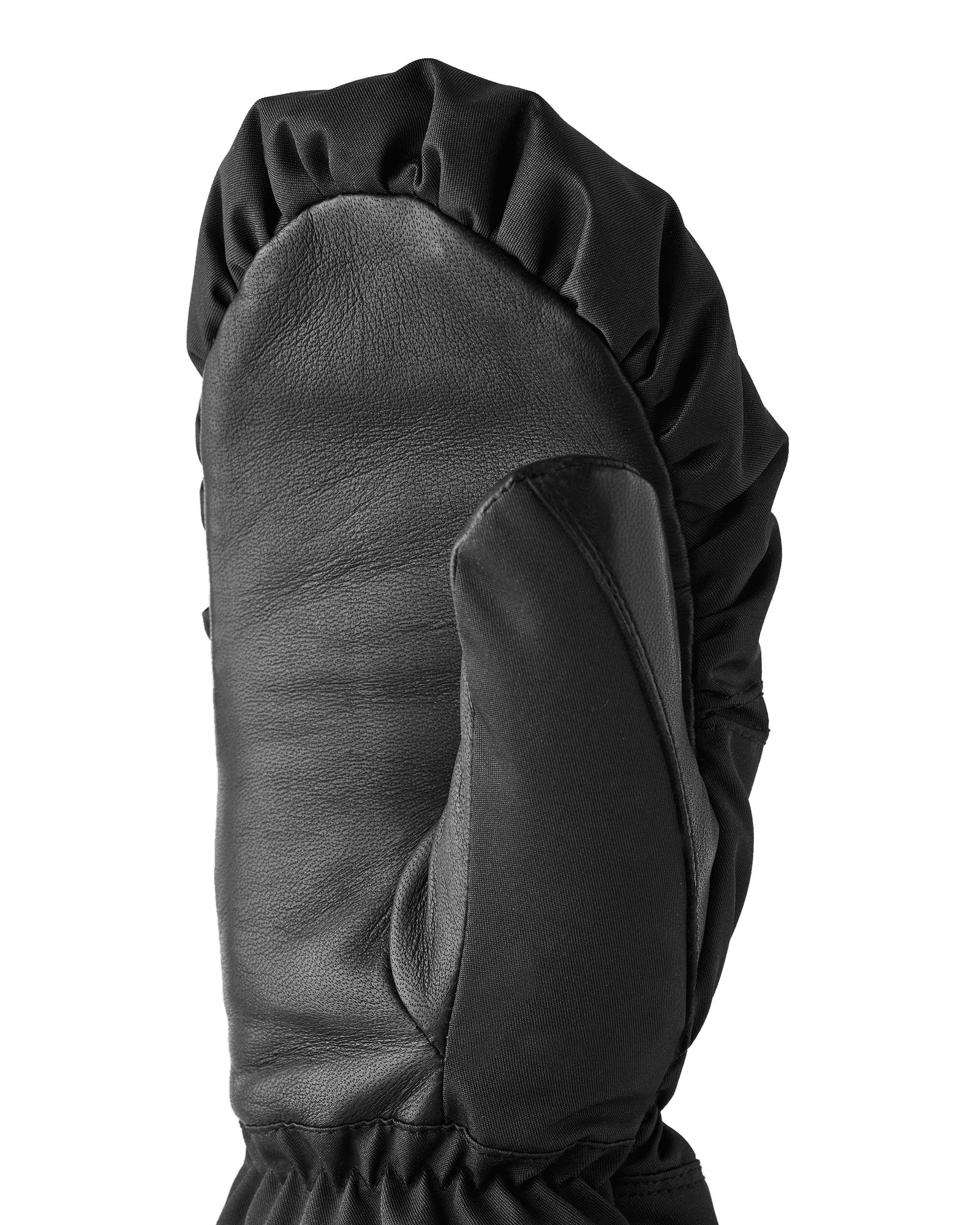 Primaloft Leather - Mitt Black