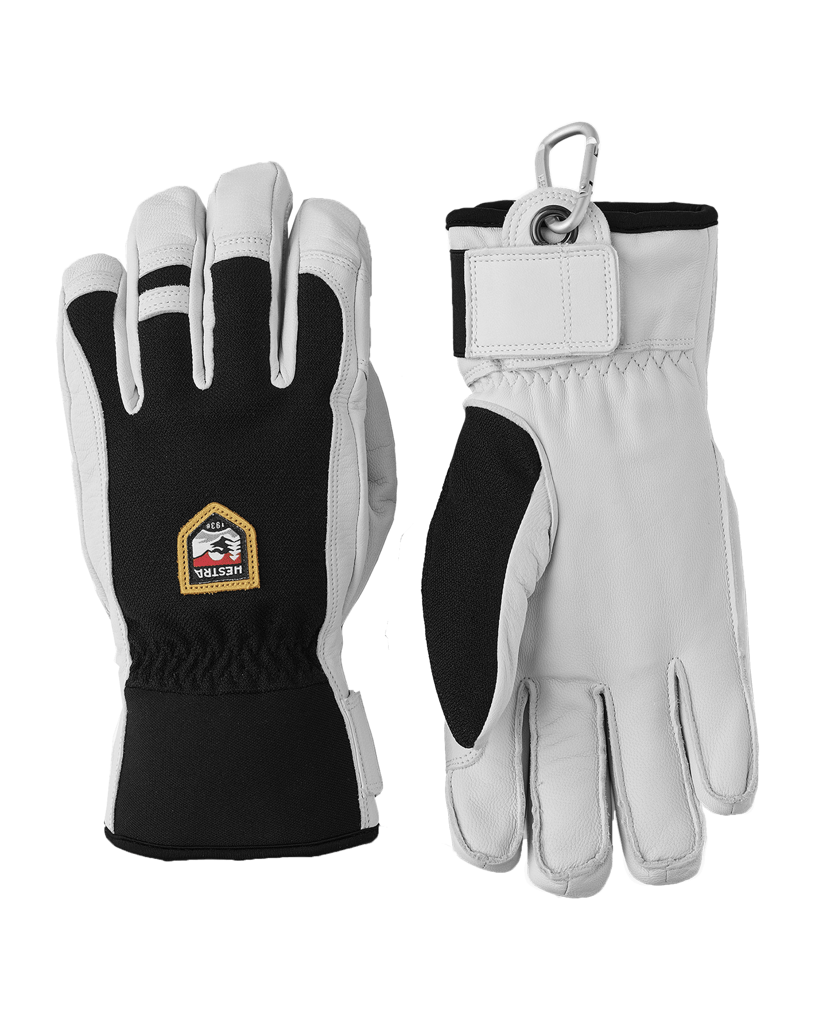 Army Leather Patrol - 5 finger Black