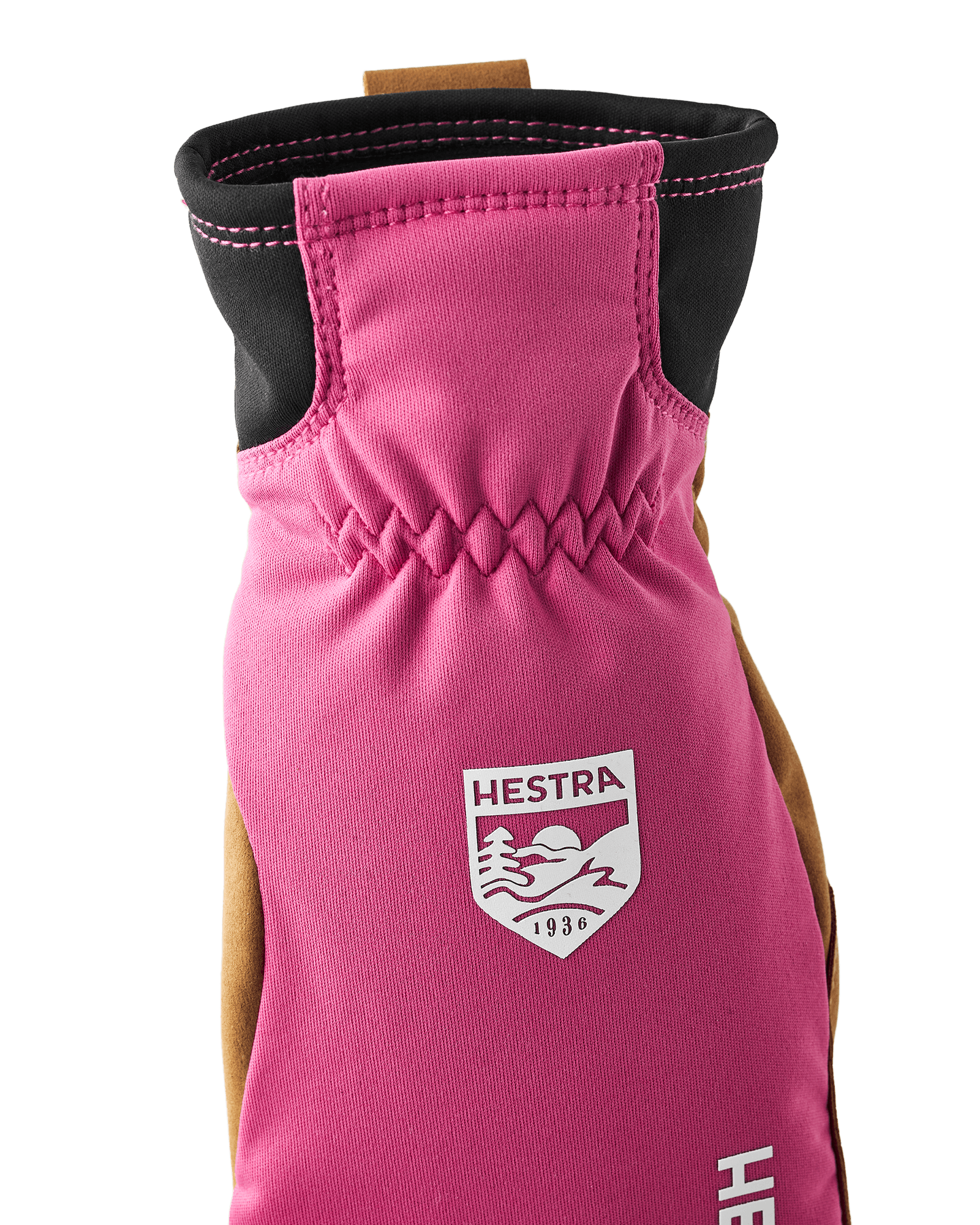 Cerise/Tan