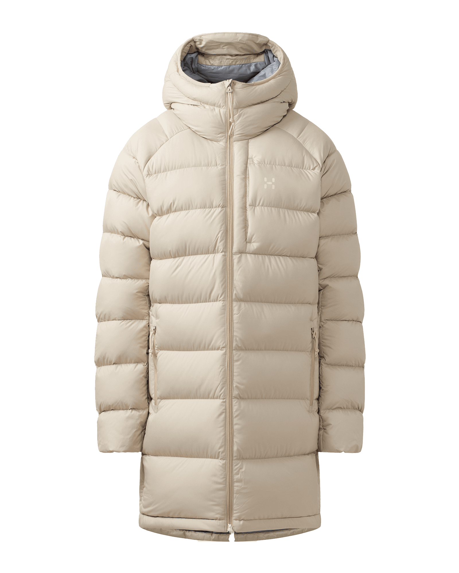 Rosson Down Parka W Chalk Beige