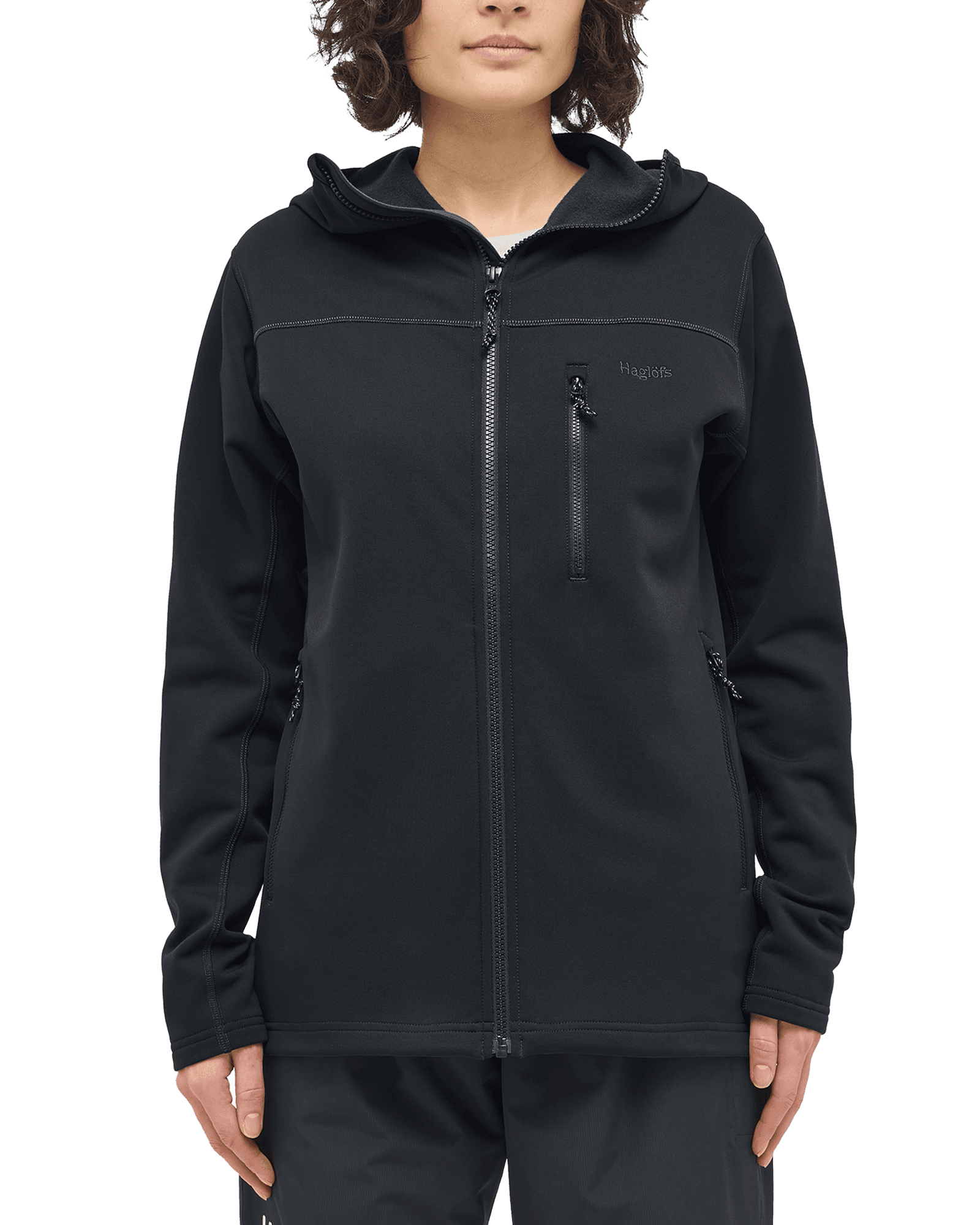 Rosson Mid Hood W True Black