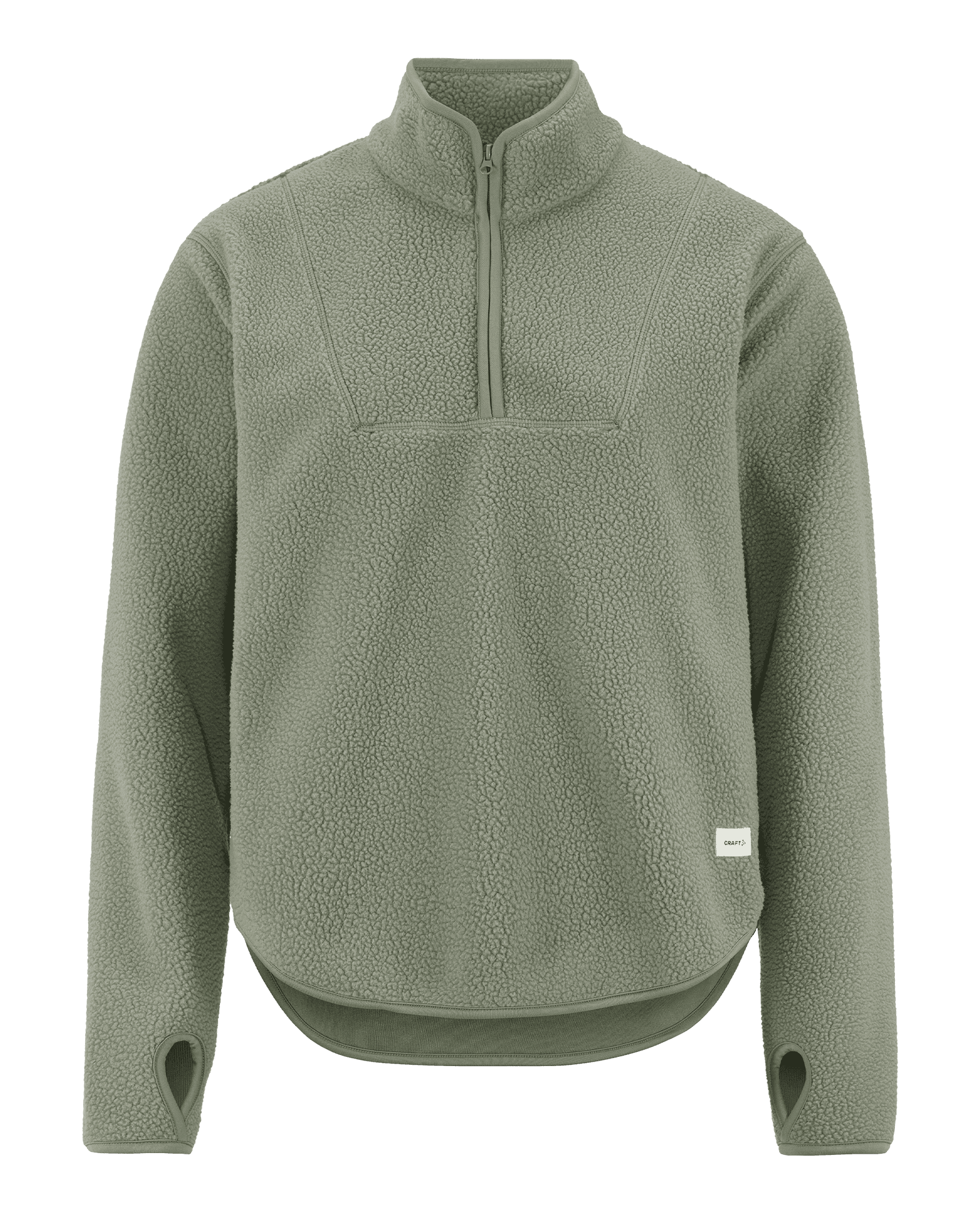 Join Pile Fleece H/Z W Leaf