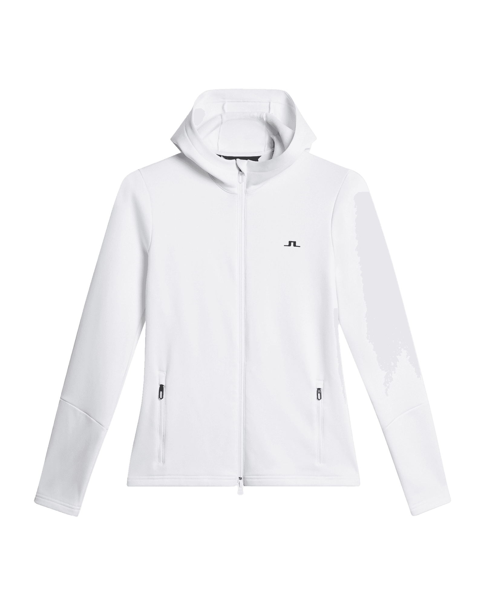 Aerialle Zip Hood W White