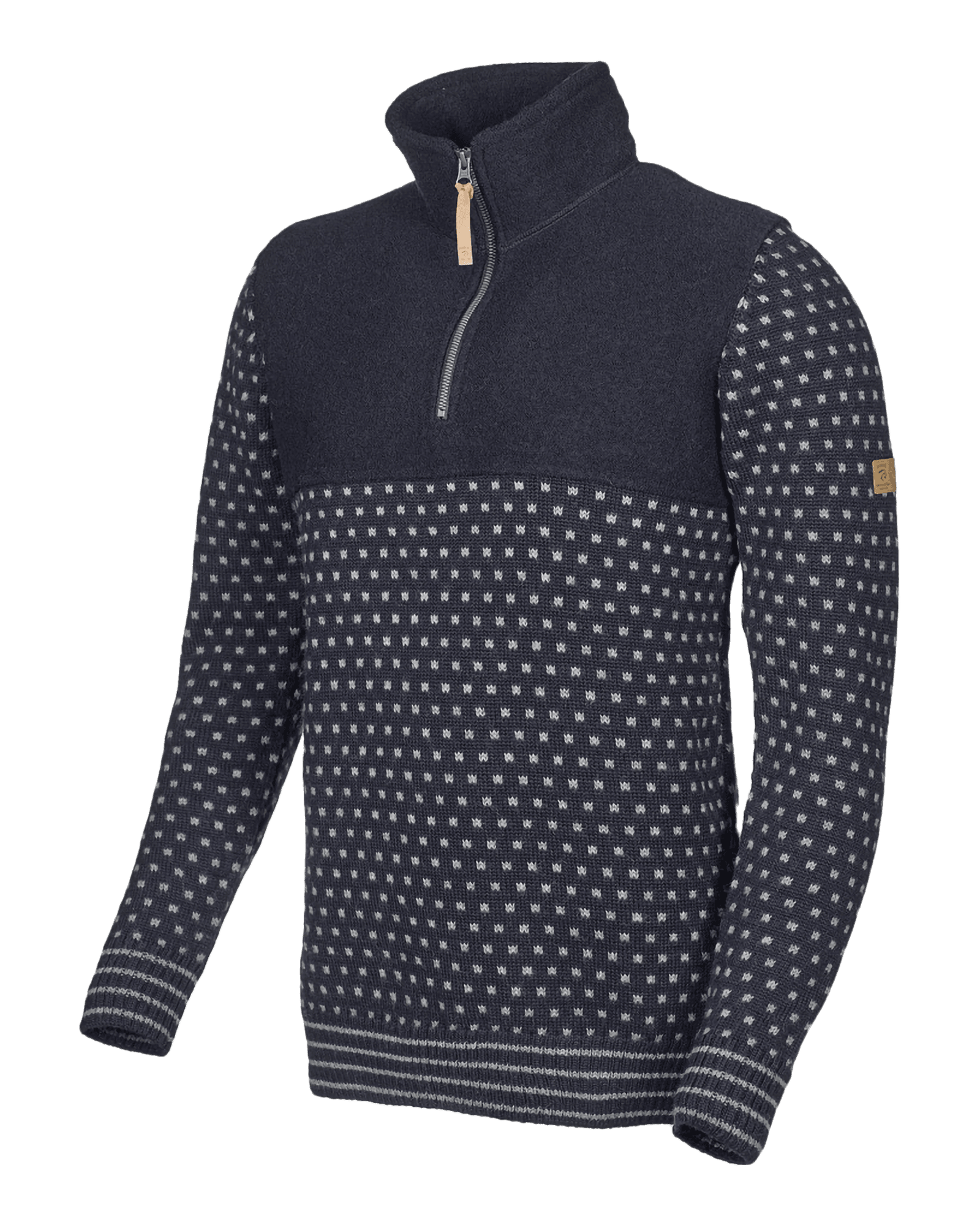 Sverre half zip Navy