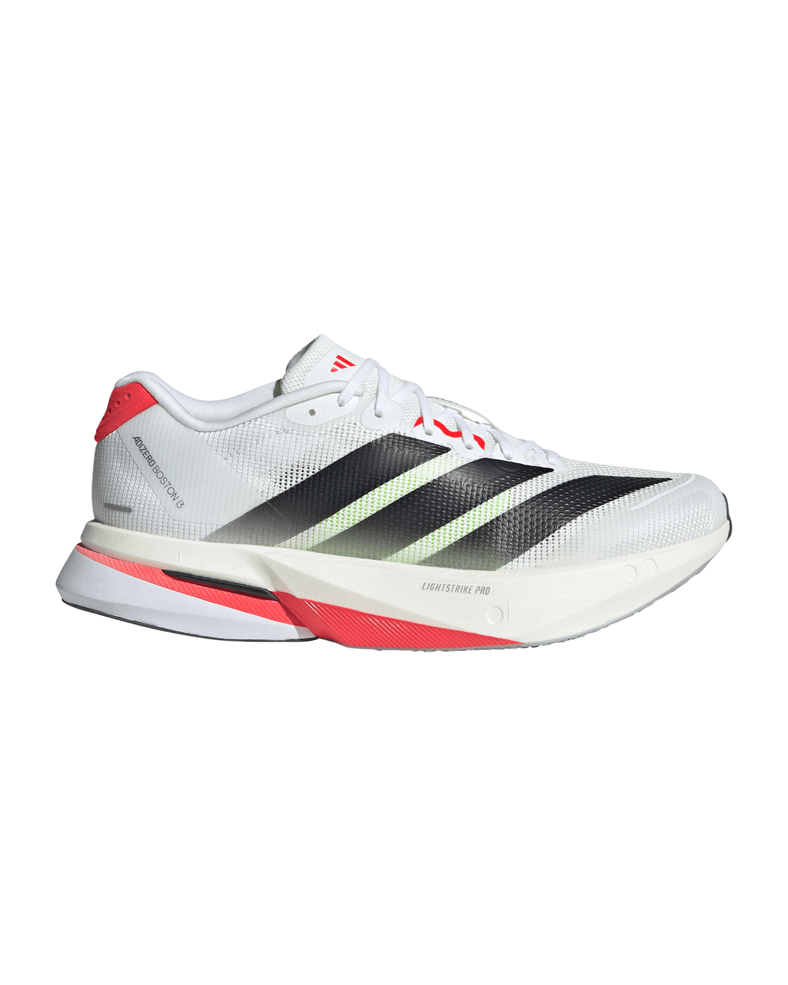 Adizero Boston 13 W Ftwwht/Cblack/Lucred