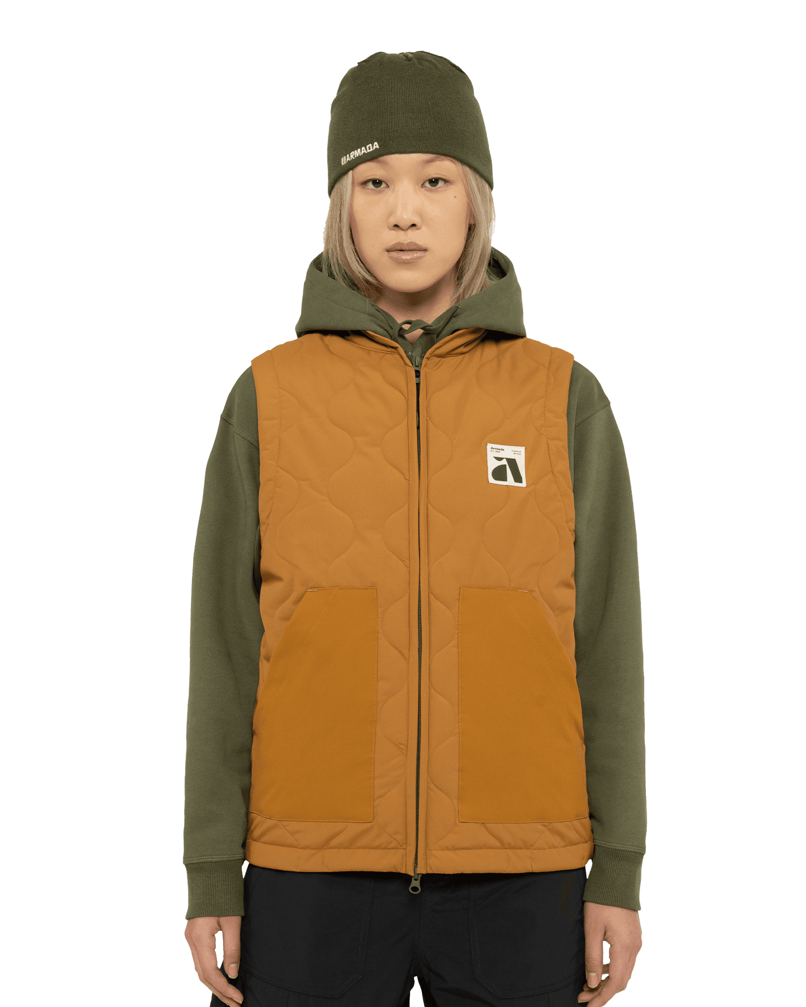 Yowler Vest Golden Brown