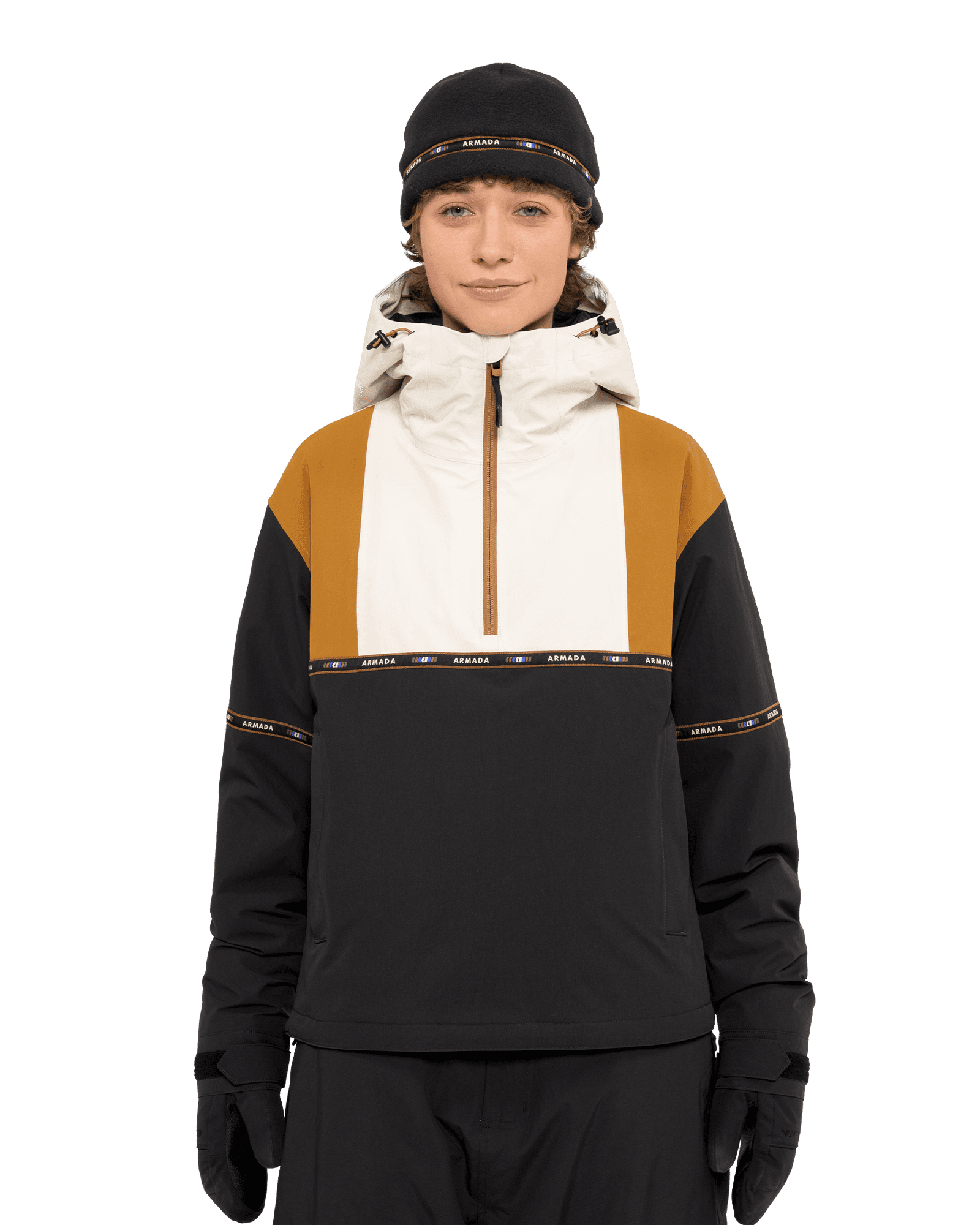 Madaket 2L Insulated Anorak Jacket W Golden Brown