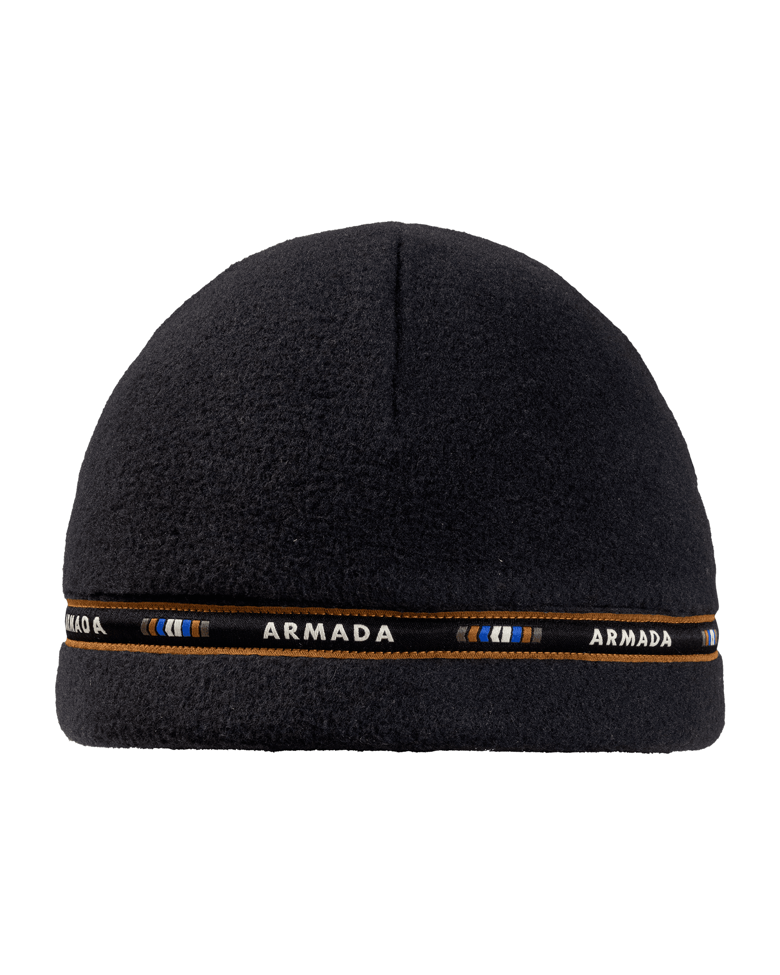 Cord Lock Fleece Beanie Black