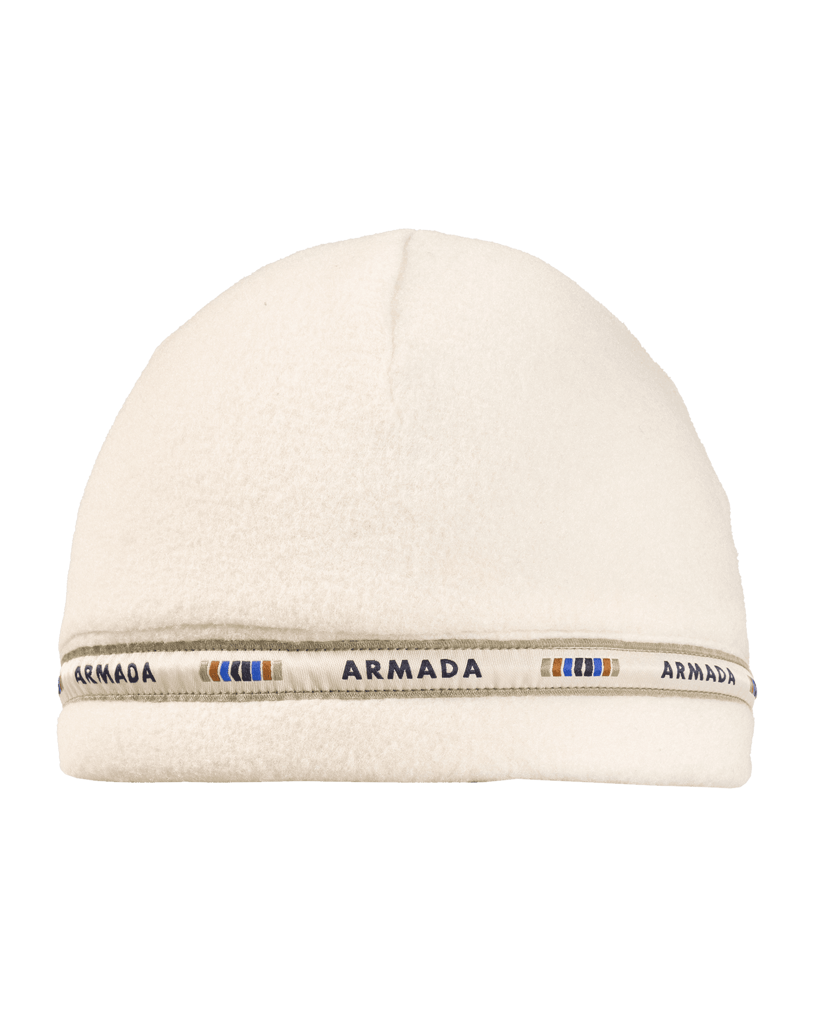 Cord Lock Fleece Beanie Cream