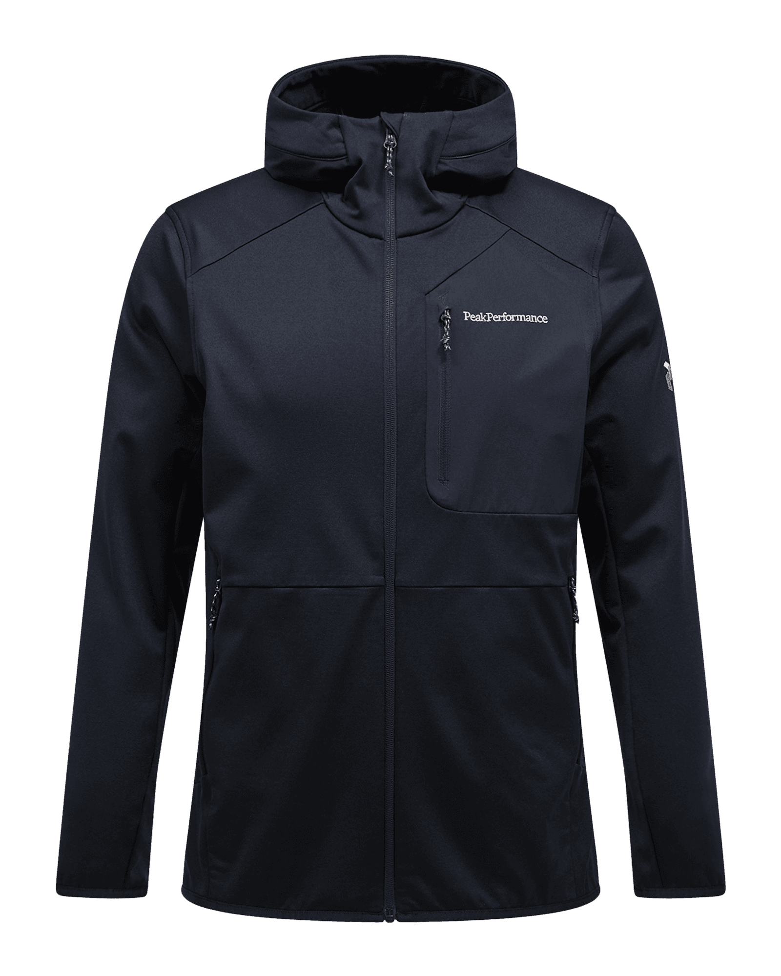 Utility Light Zip Hood M Black/Black