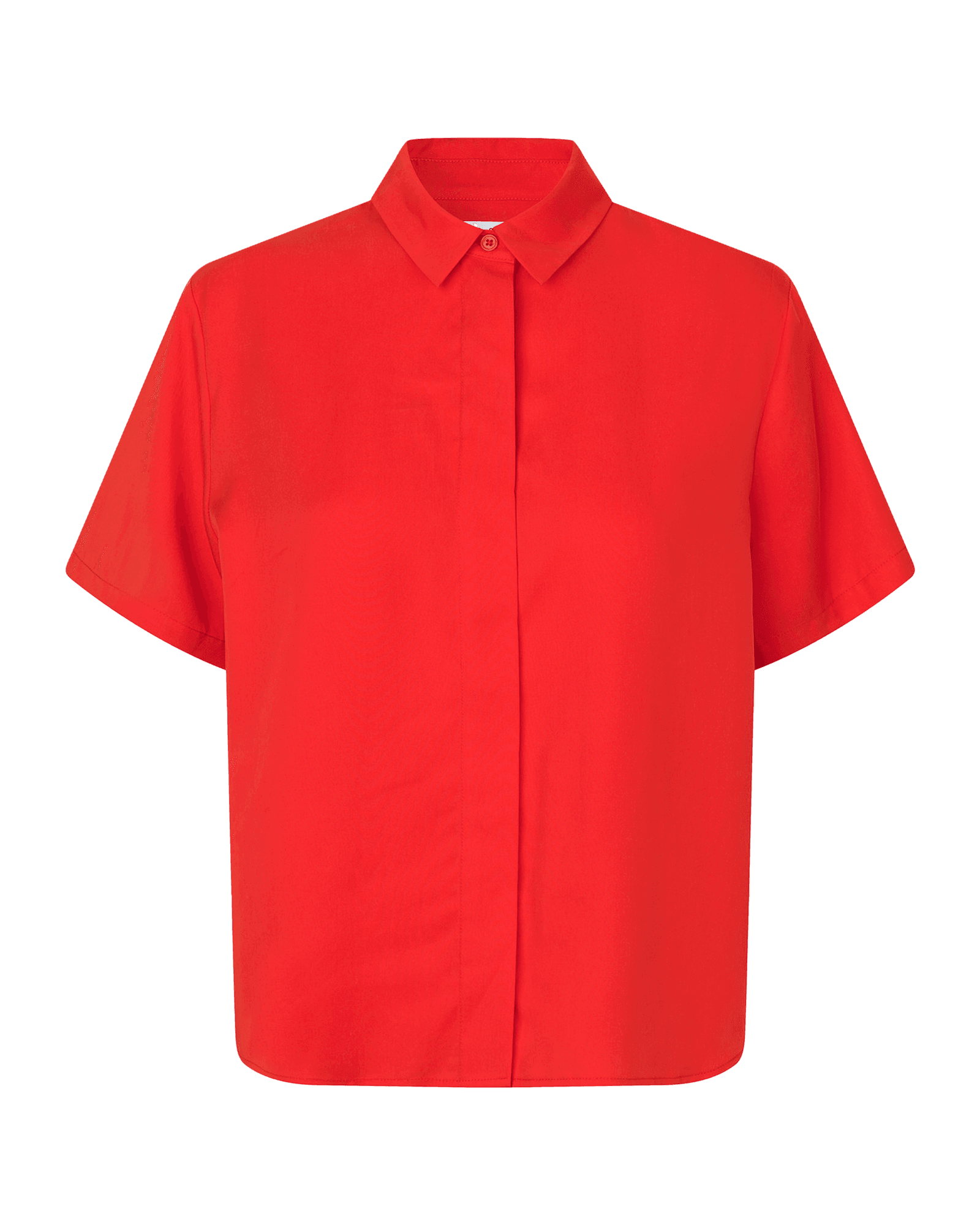 Mina S/S shirt 14028 W Flame Scarlet