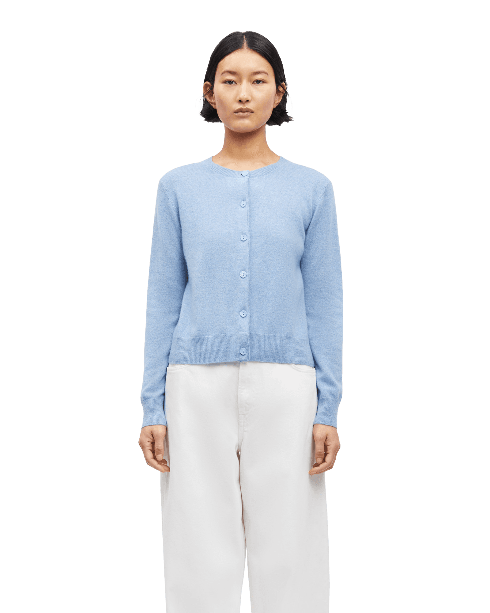 Saboston Cardigan 6304 W Blue Denim Mel.