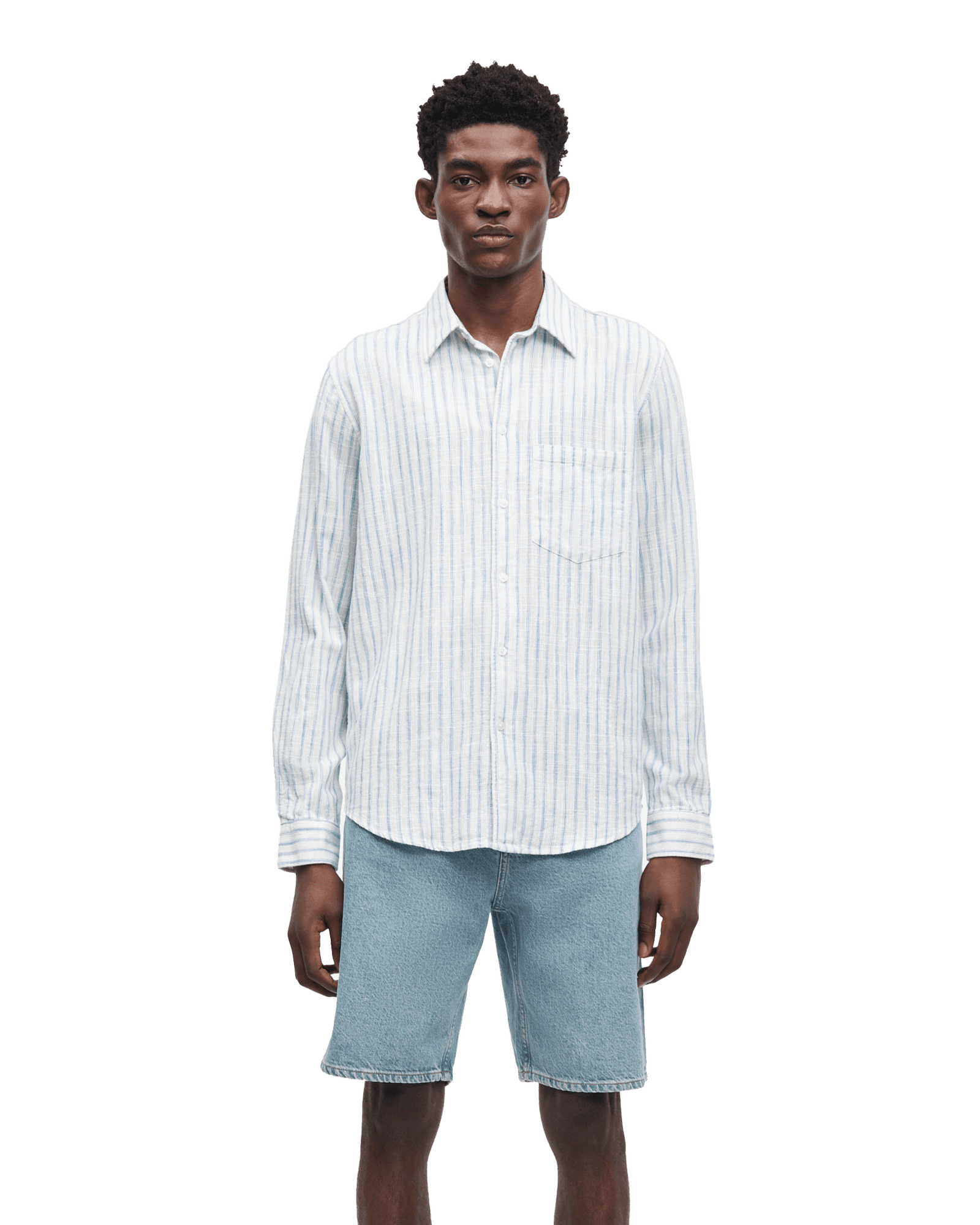 Liam FP Shirt 14246 M Clear cream st.