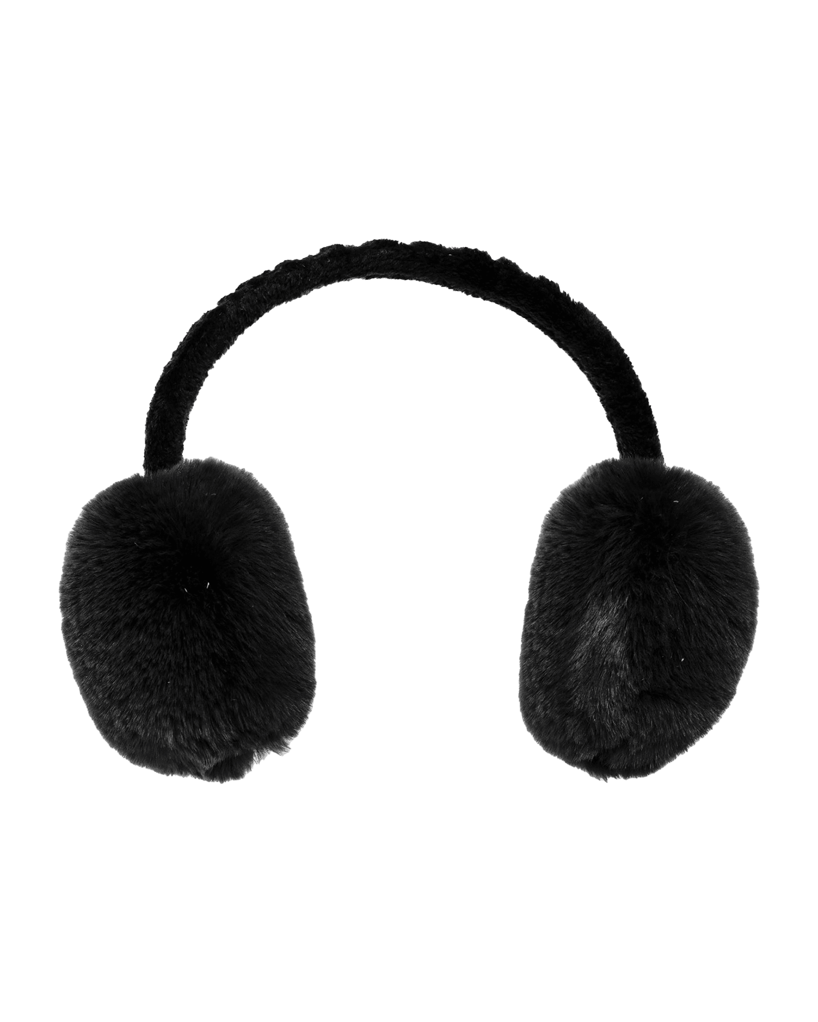 Fluffy Earwarmers Black