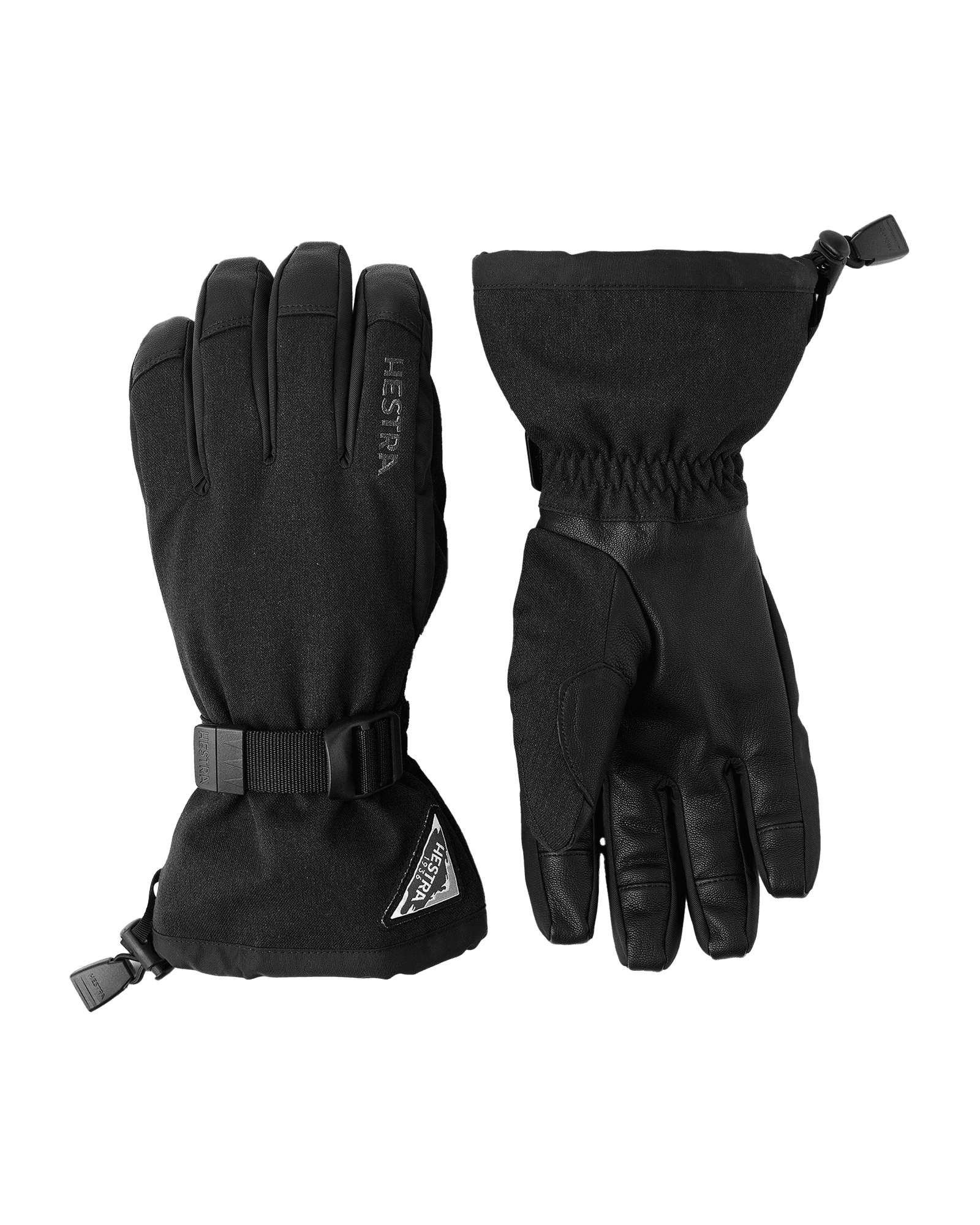 Powder Gauntlet - 5 Finger Black